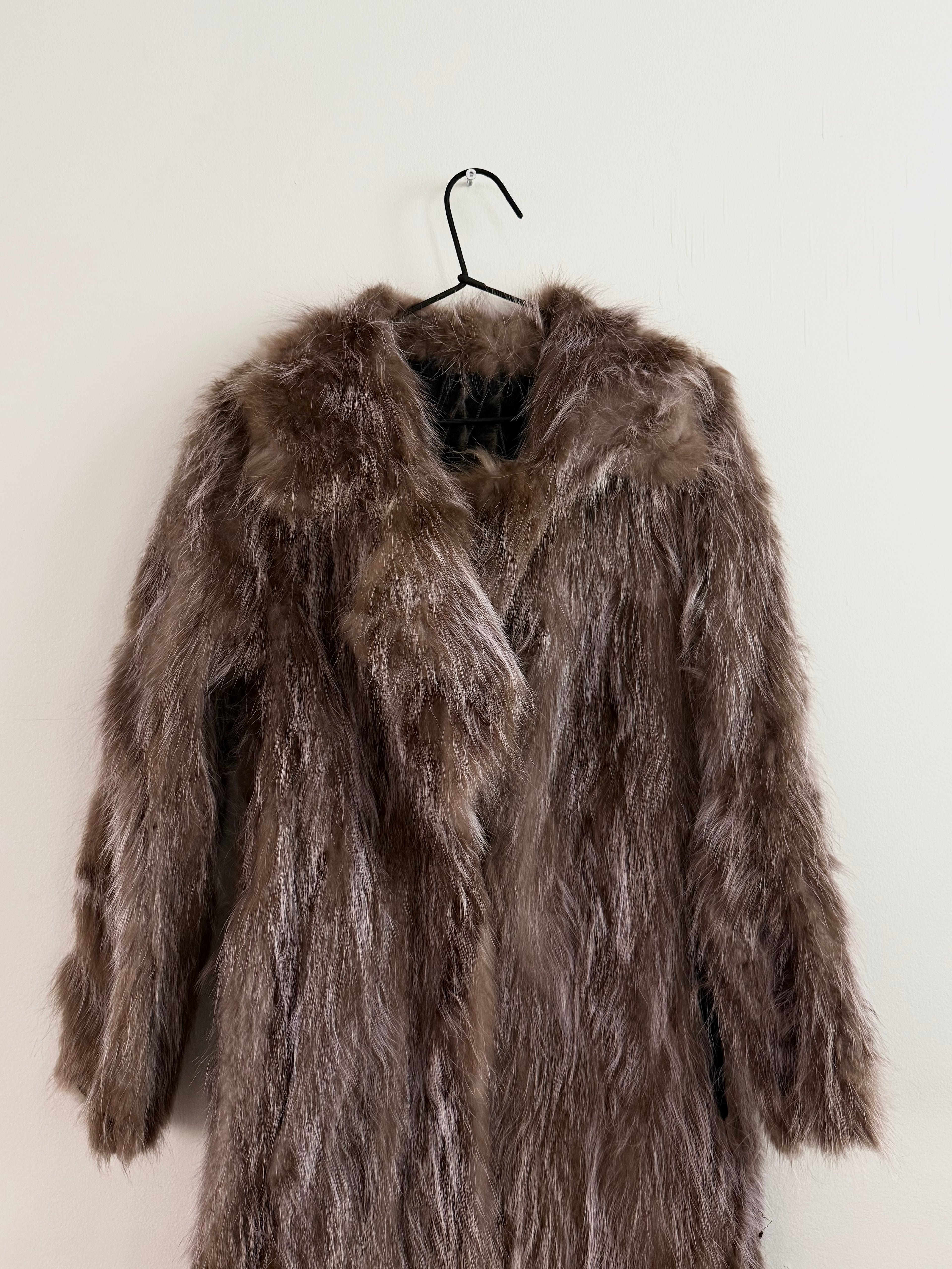Vintage Long Fur Coat