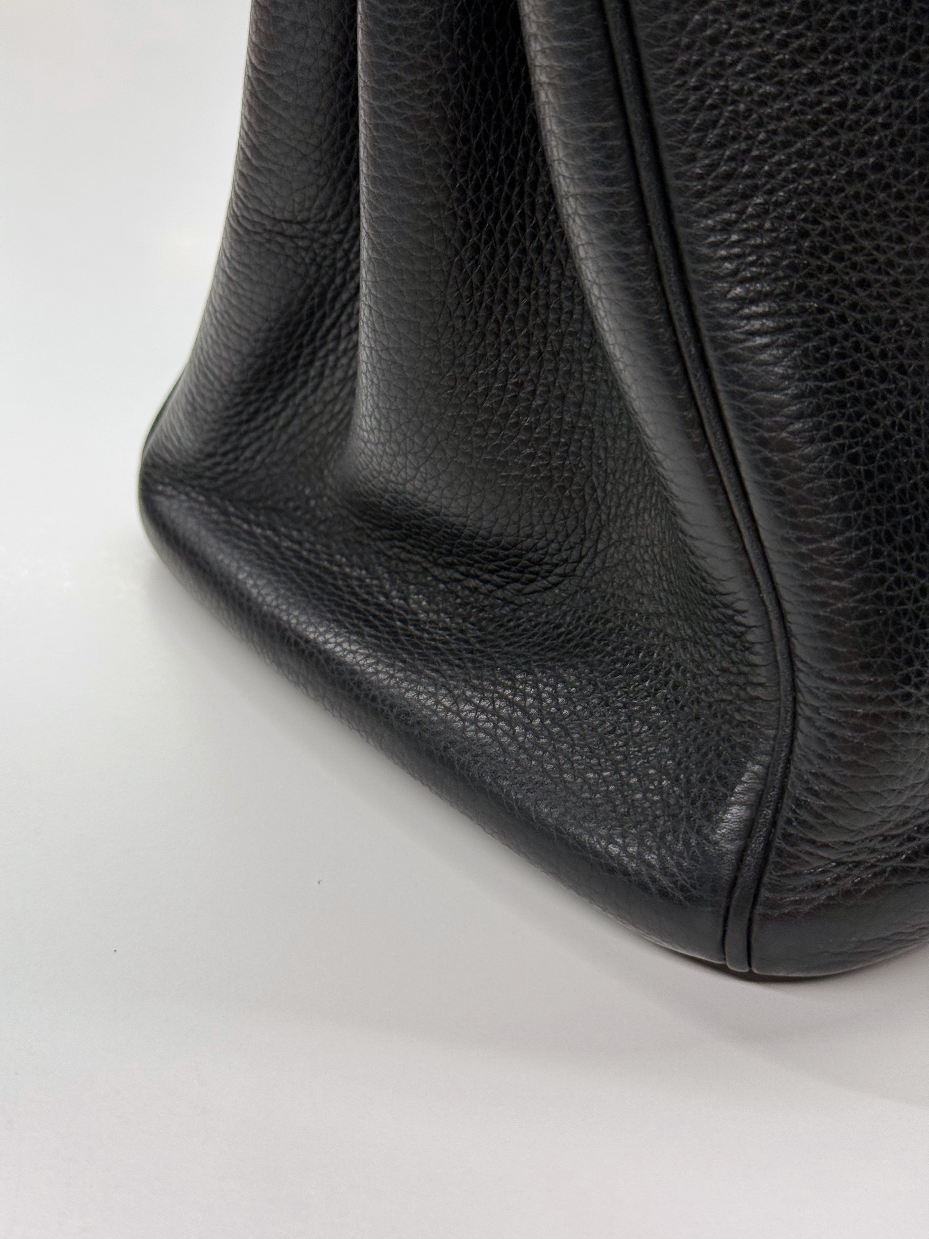 Hermès Birkin 35 Black Togo Leather Bag with Gold Hardware