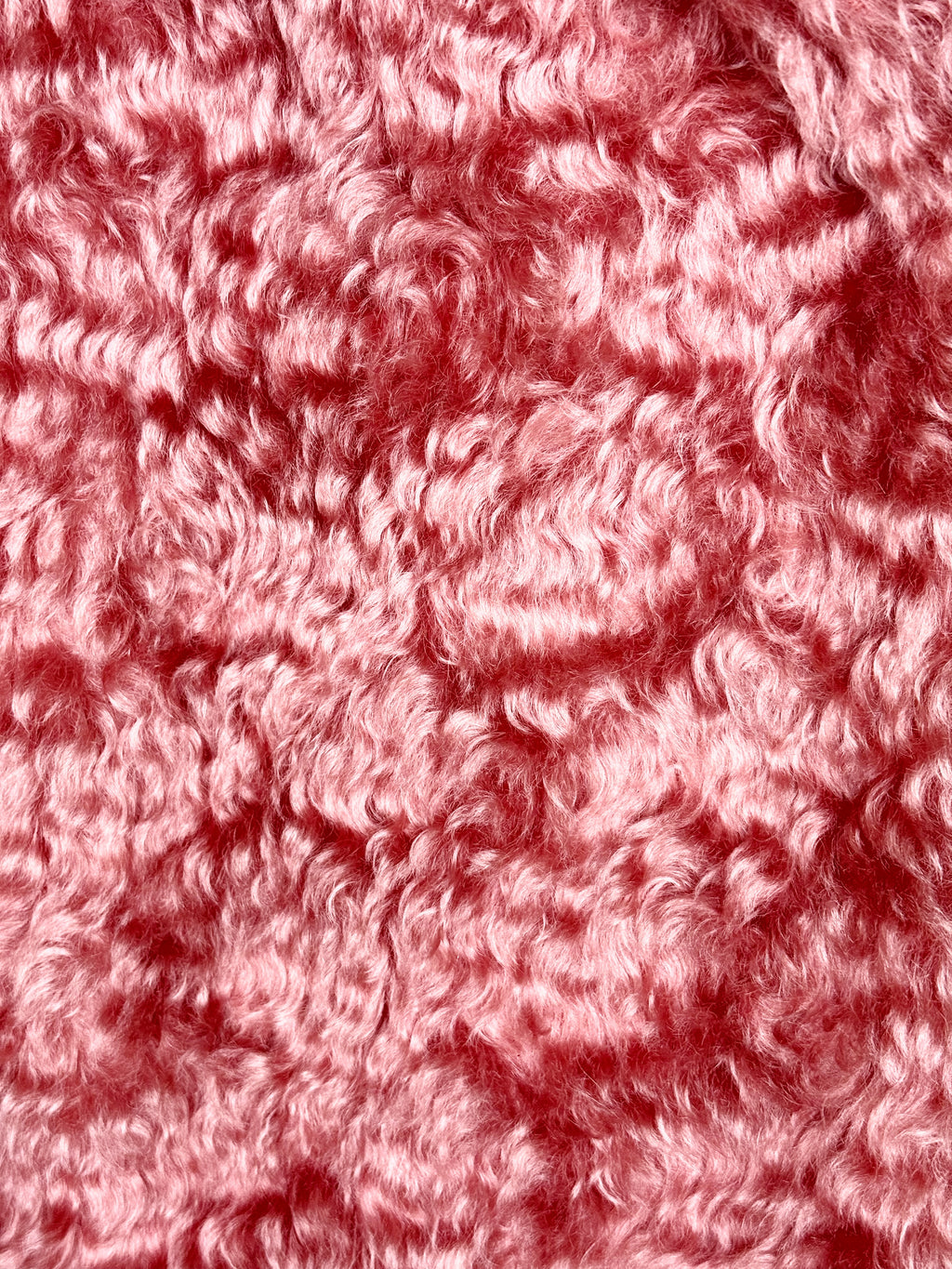 Sportmax Pink Mohair-Blend Coat - M