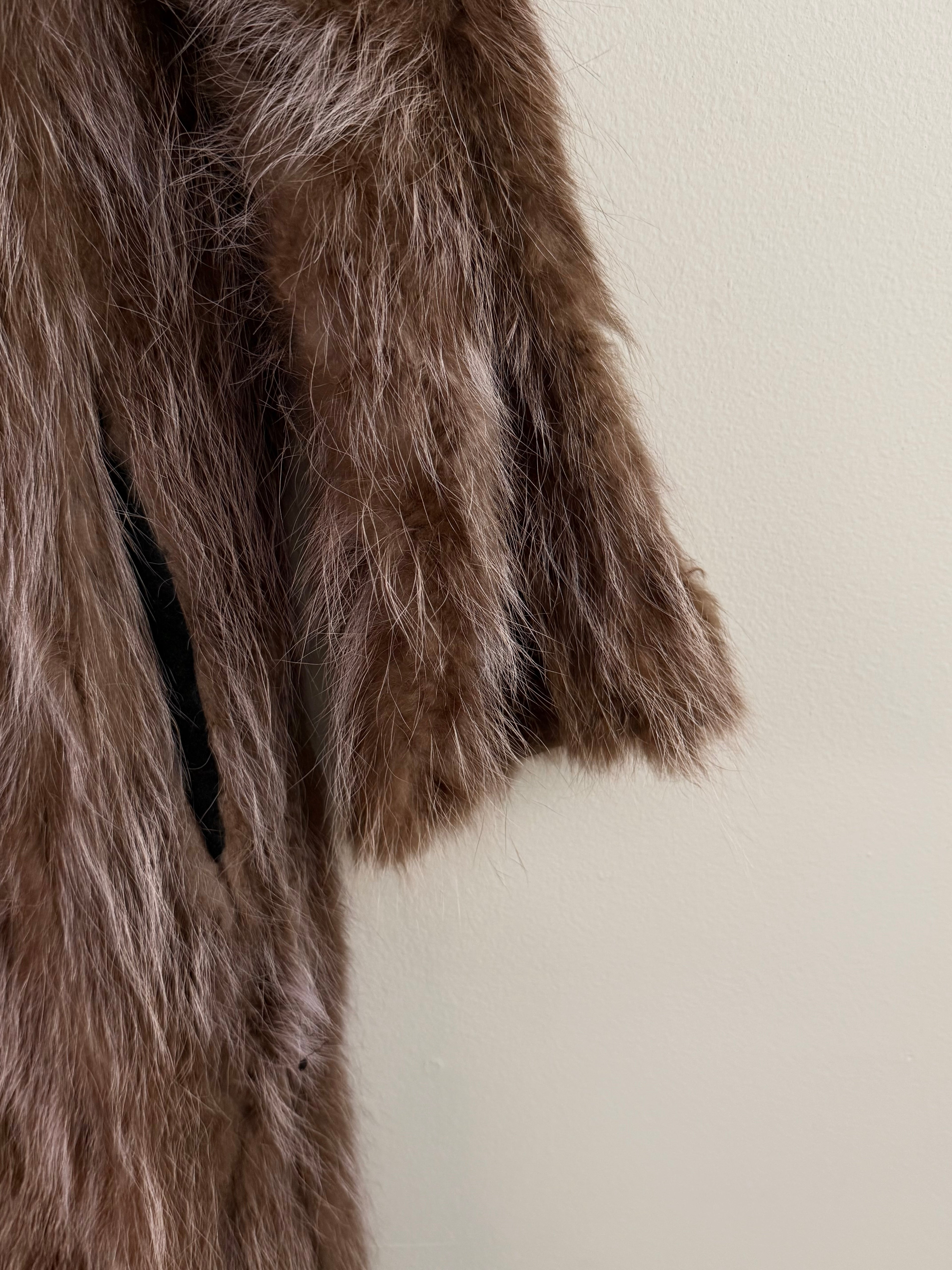 Vintage Long Fur Coat
