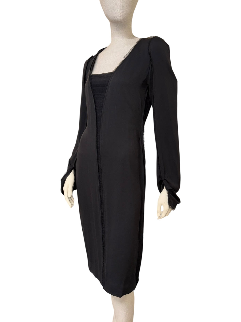 Yves Saint Laurent Rive Gauche Silk Dress