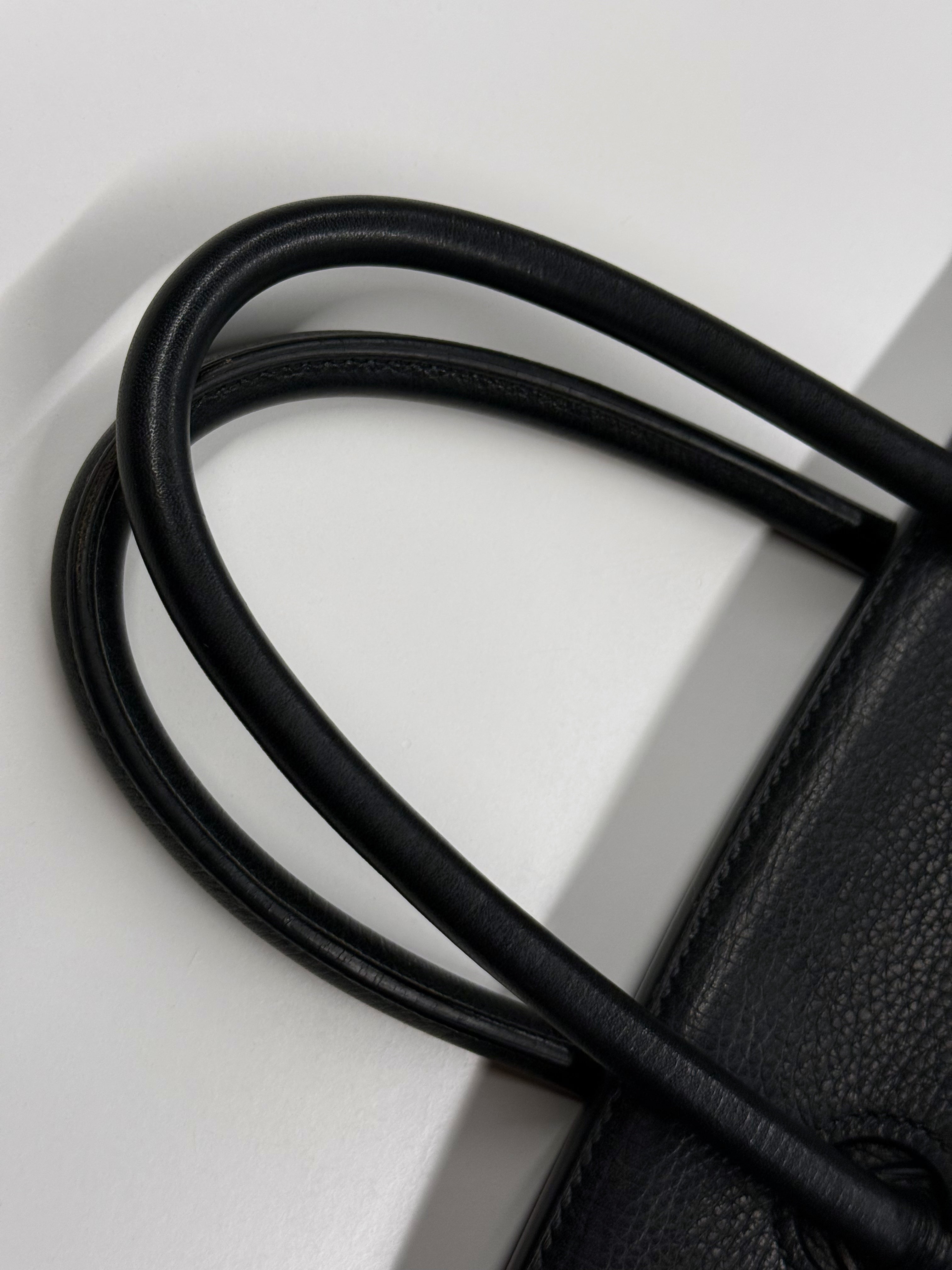Hermès Birkin 35 Black Togo Leather Bag with Gold Hardware