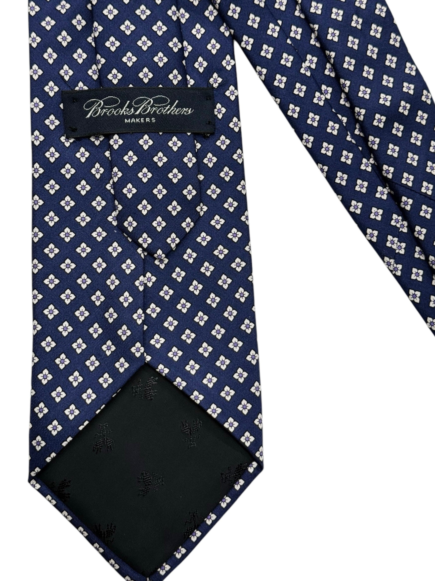 Brooks Brothers Beige Striped Silk Tie