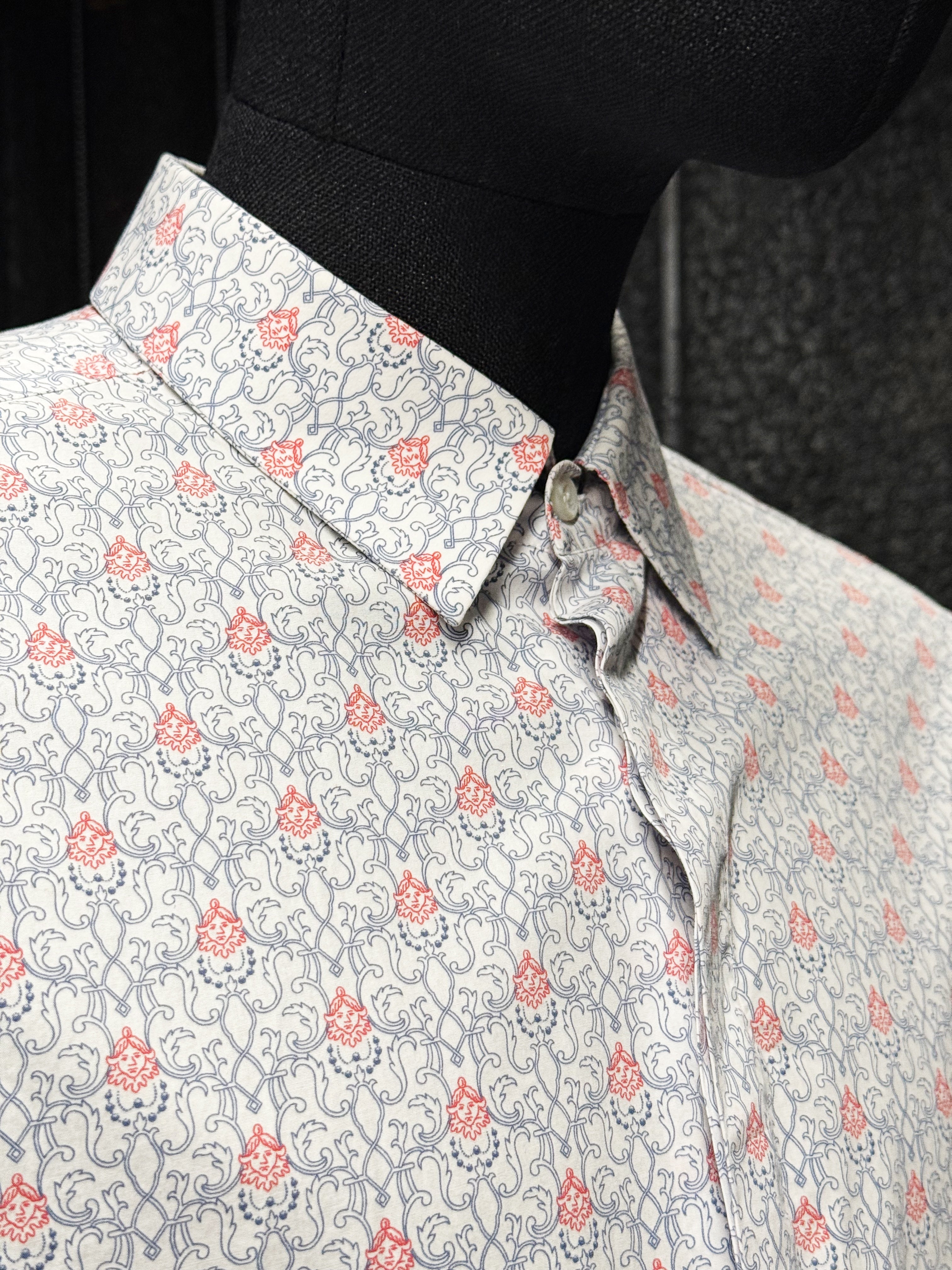 PRADA Men’s Printed Cotton Shirt