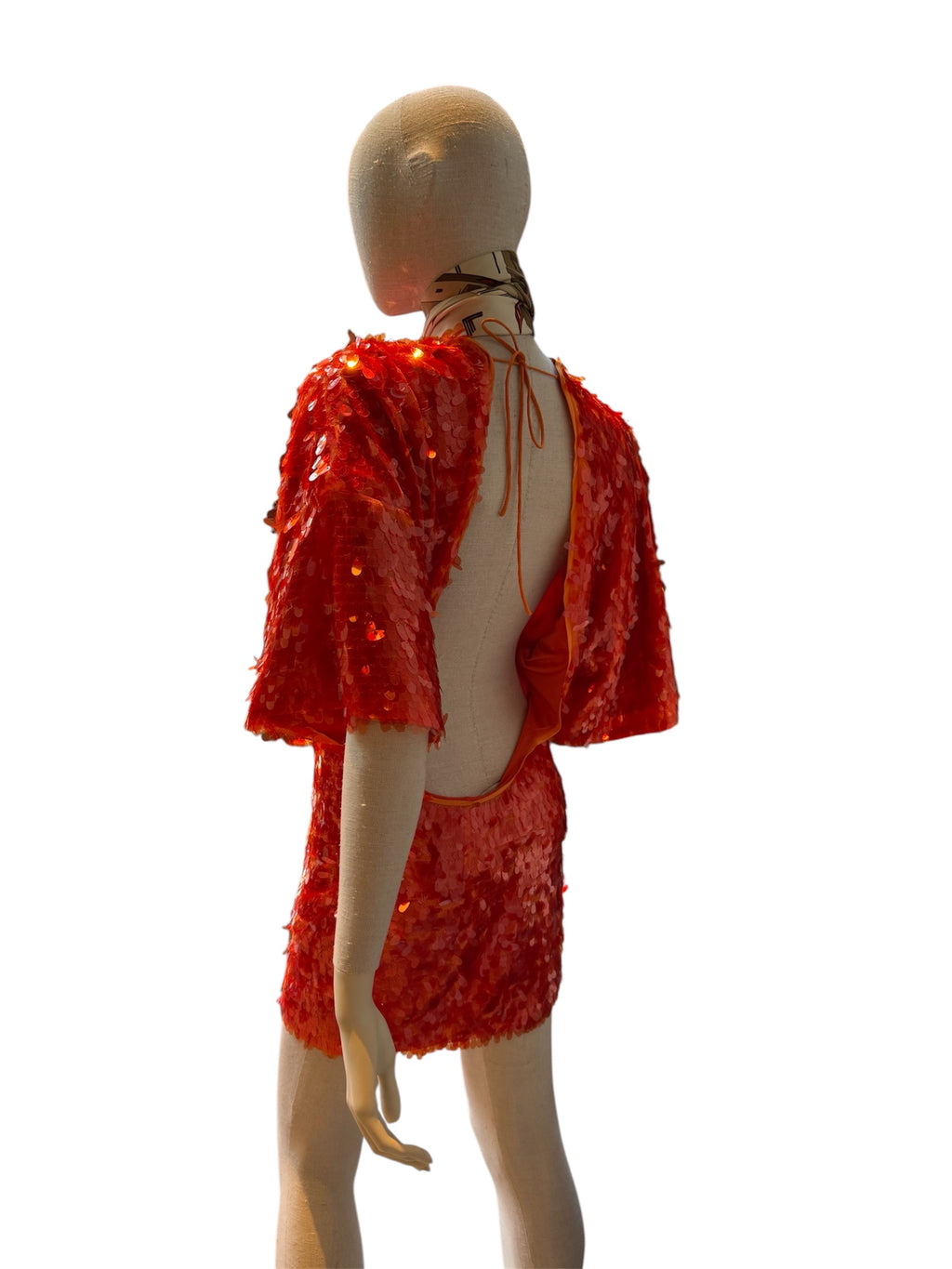 ROTATE Sequin Dress in Red
