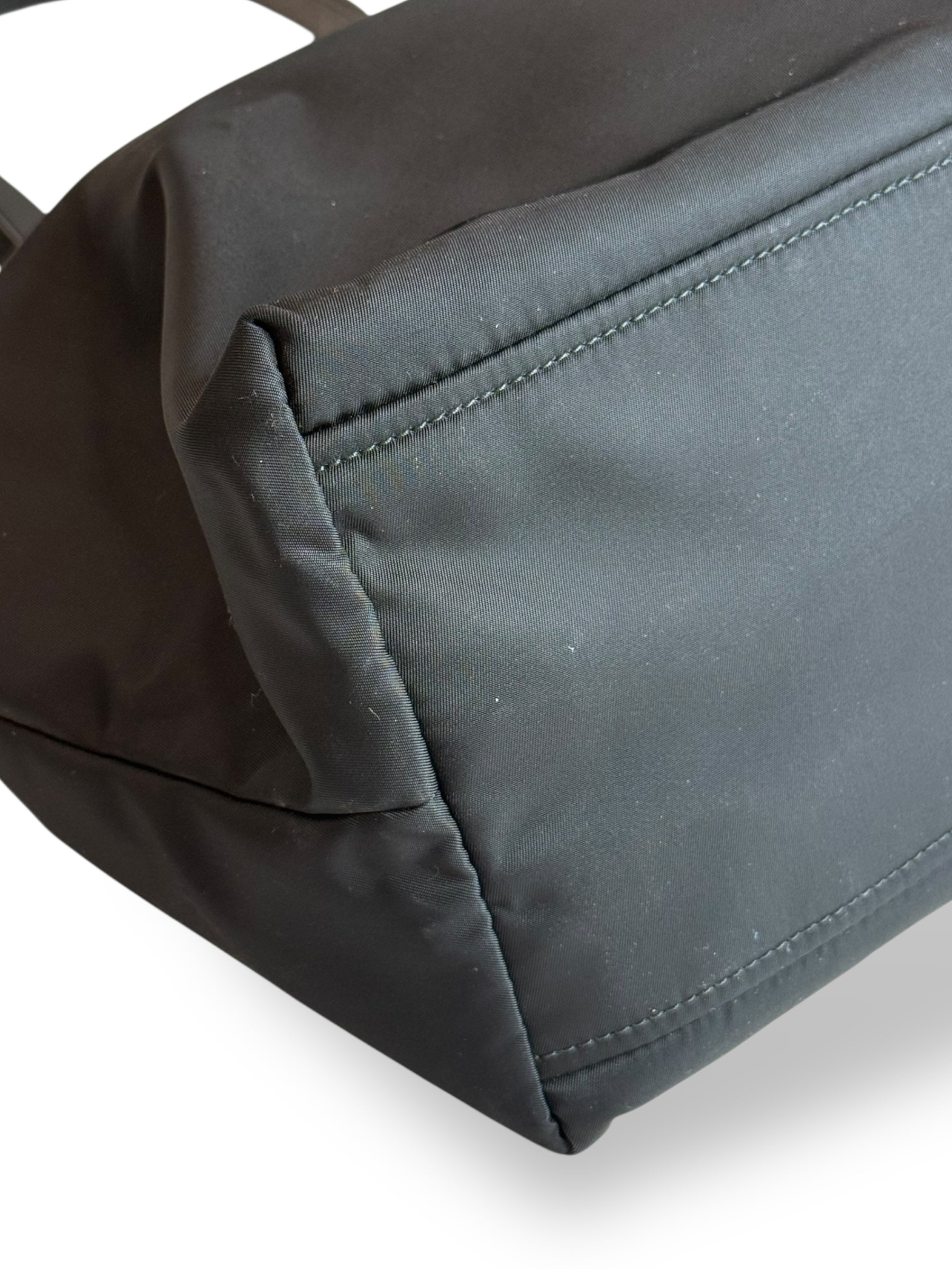 Prada Black Nylon Tote Bag