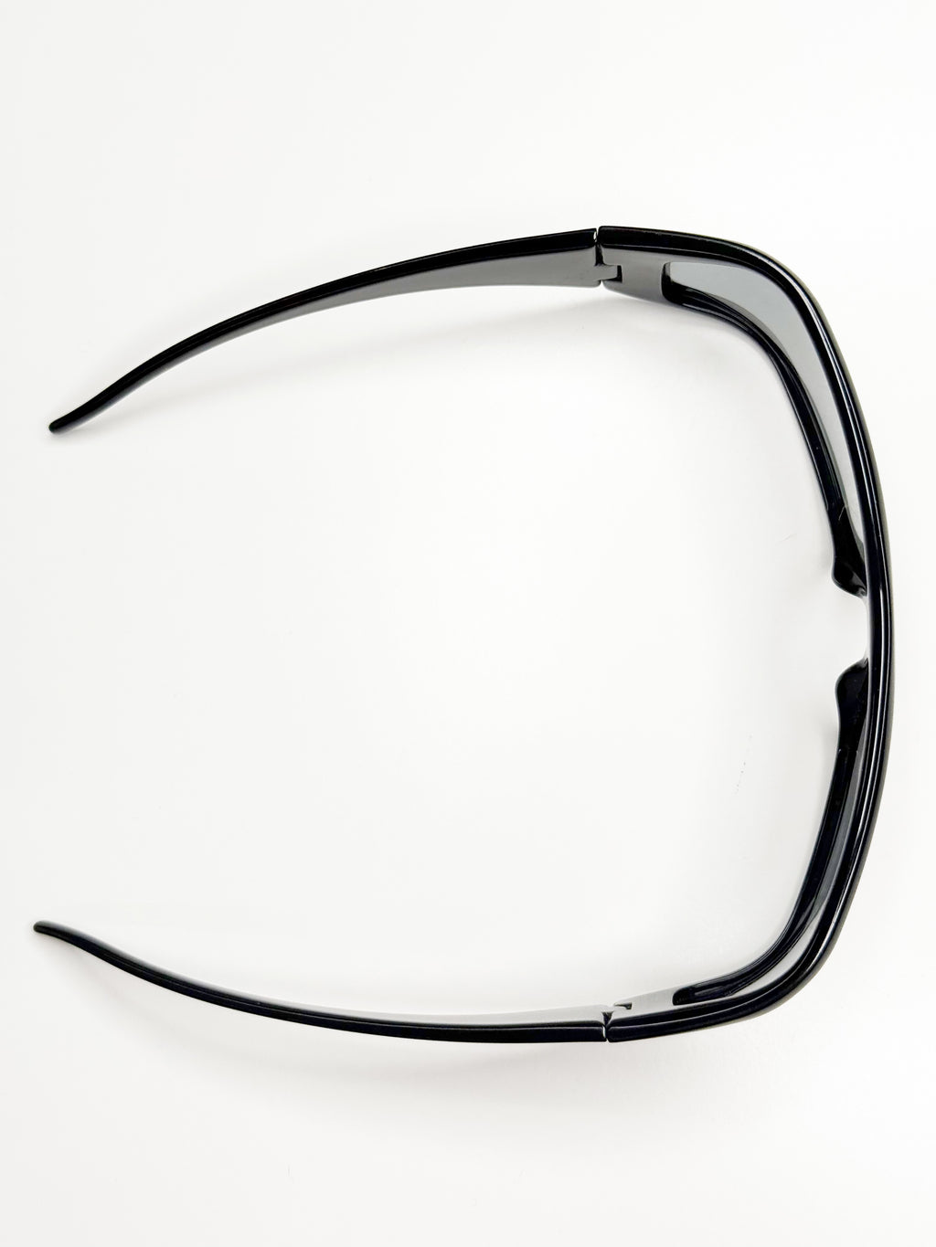 Gucci Black Shield Sunglasses