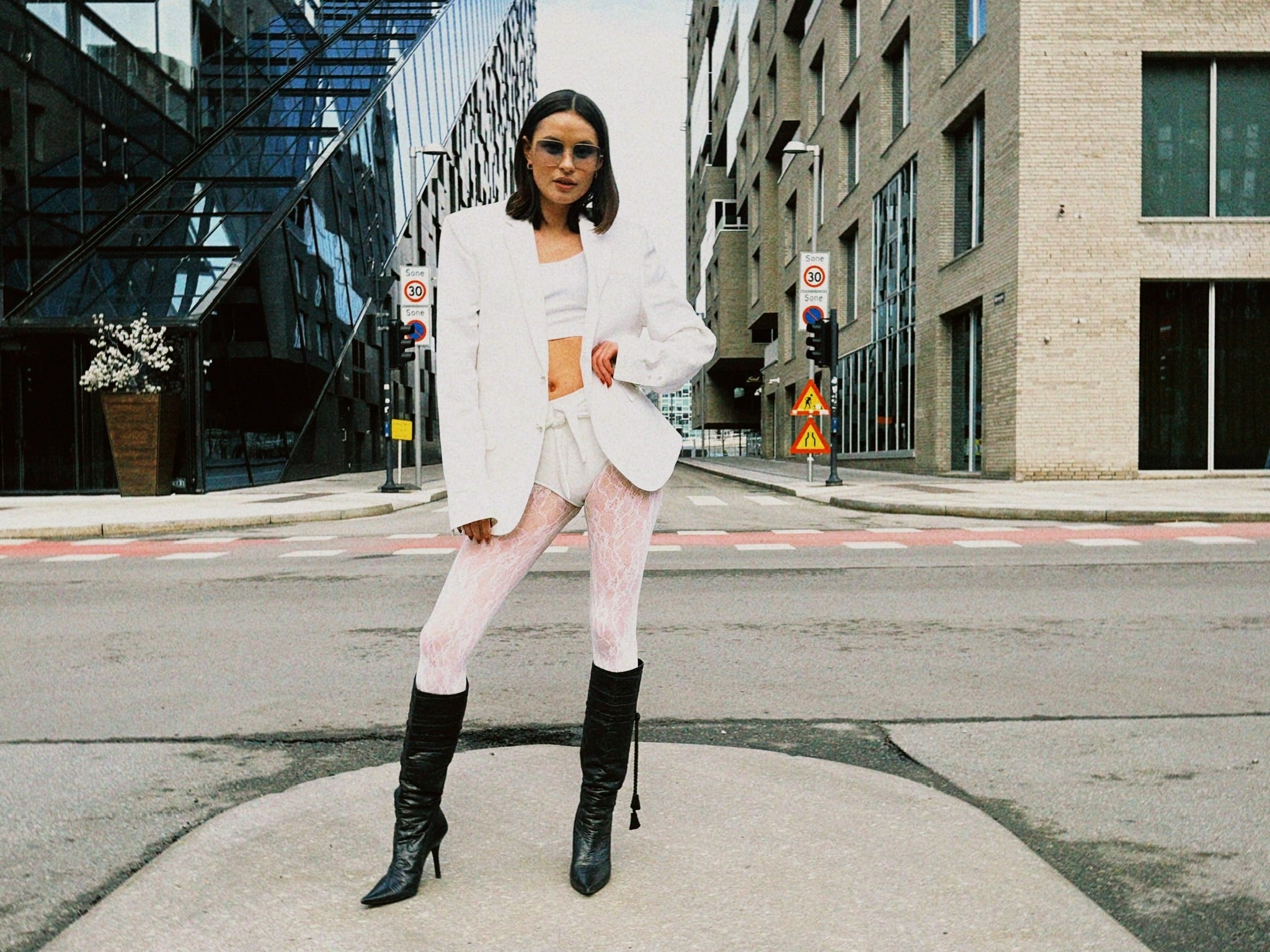 Redesigned jacket white