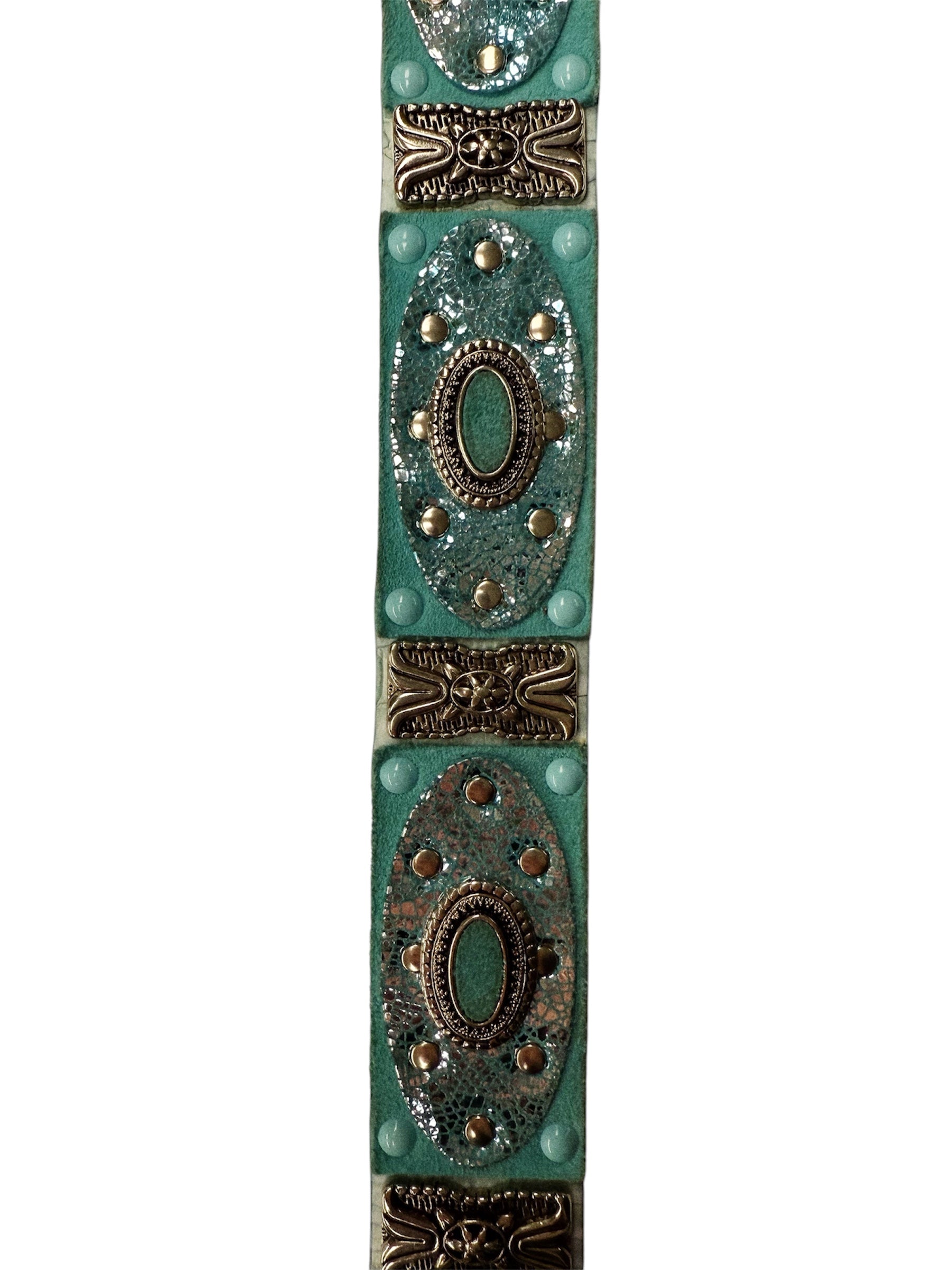 Nanni Turquoise Western Belt