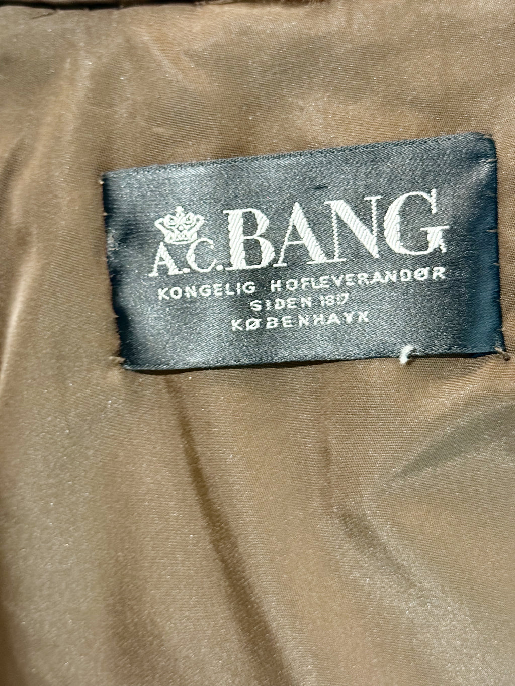 A.C. Bang Vintage Sheared Fur Coat