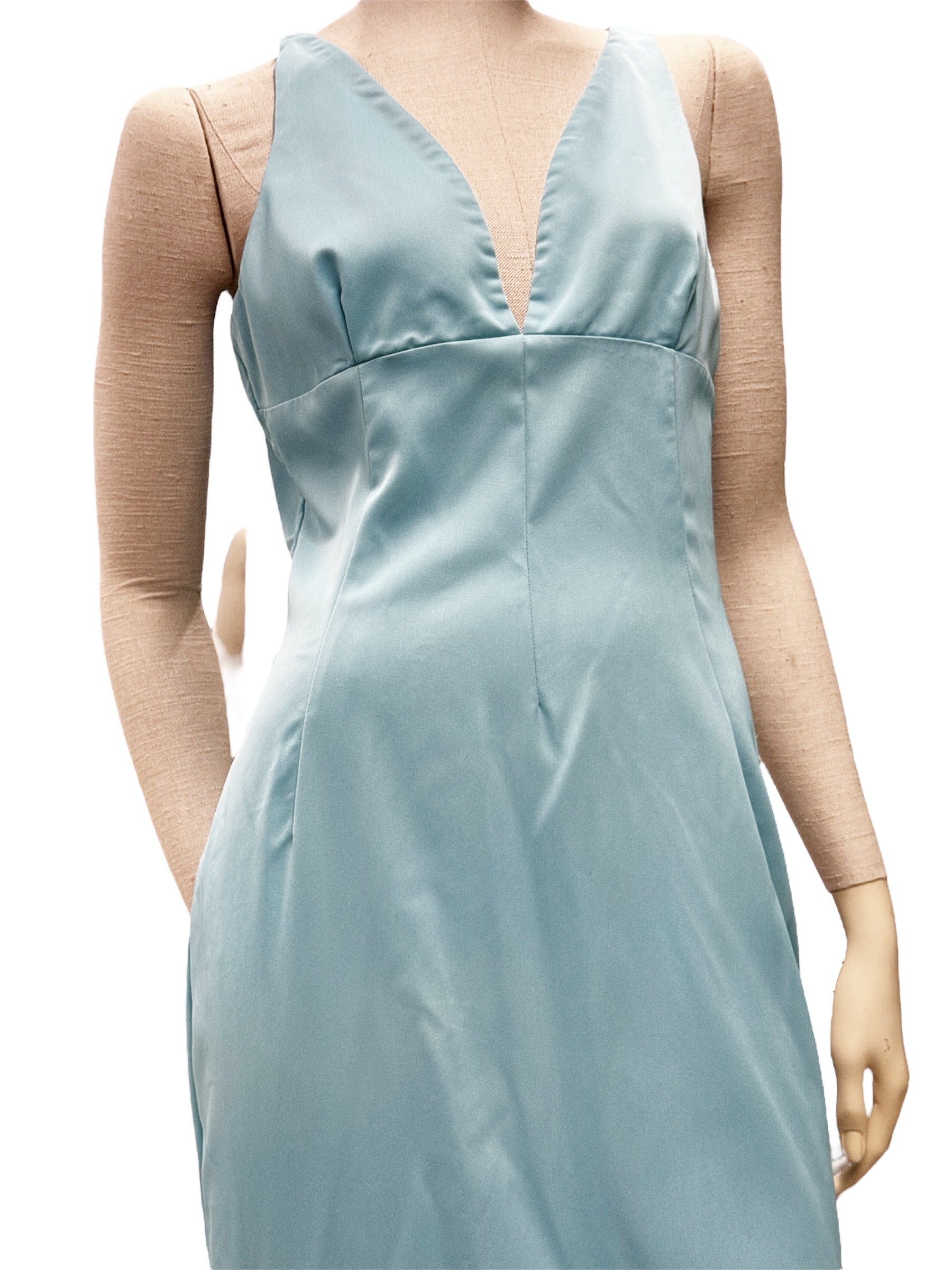 D&G Sky Blue Pencil Dress