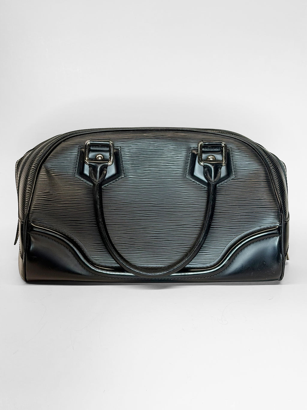 LOUIS VUITTON EPI LEATHER BOWLING BAG BLACK