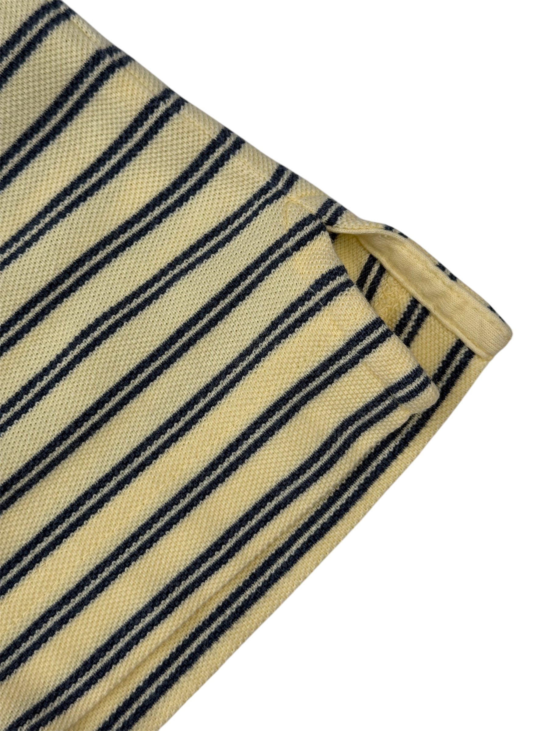 Nautica “Sailor’s Breeze” Striped Cotton Polo Shirt