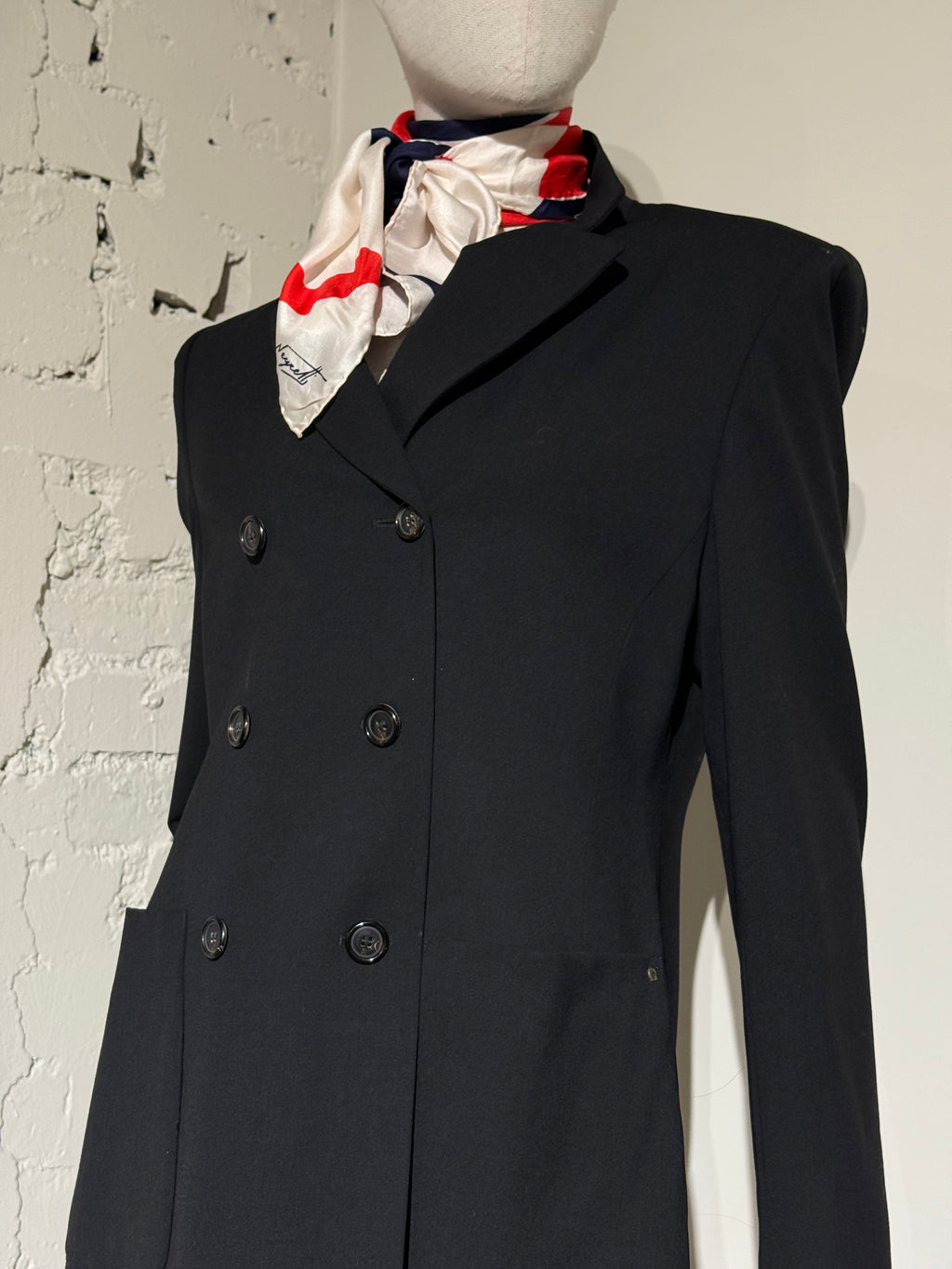 Aigner Double-Breasted Wool Blazer