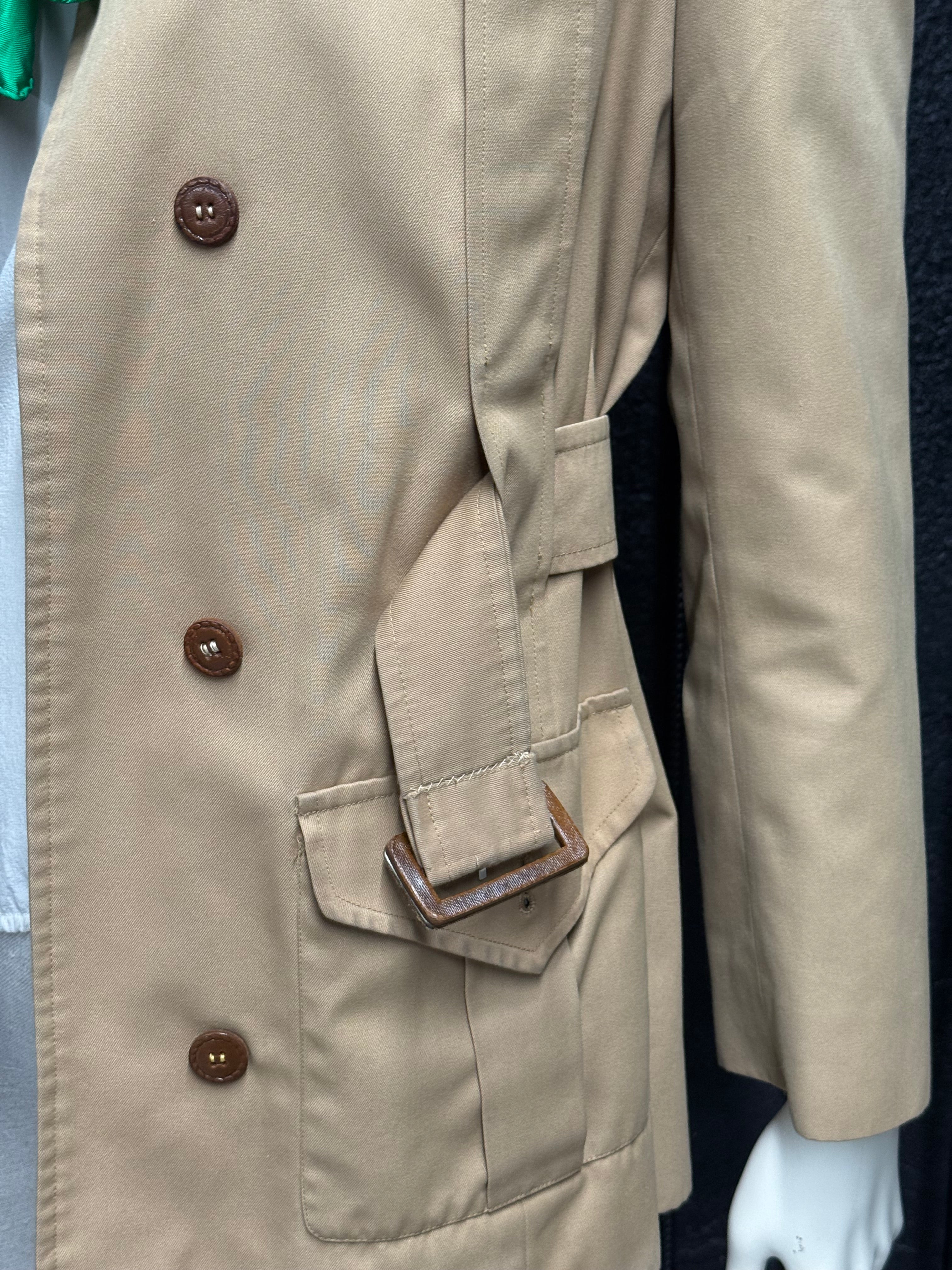 Vintage Burberry’s Trench Coat Made in England