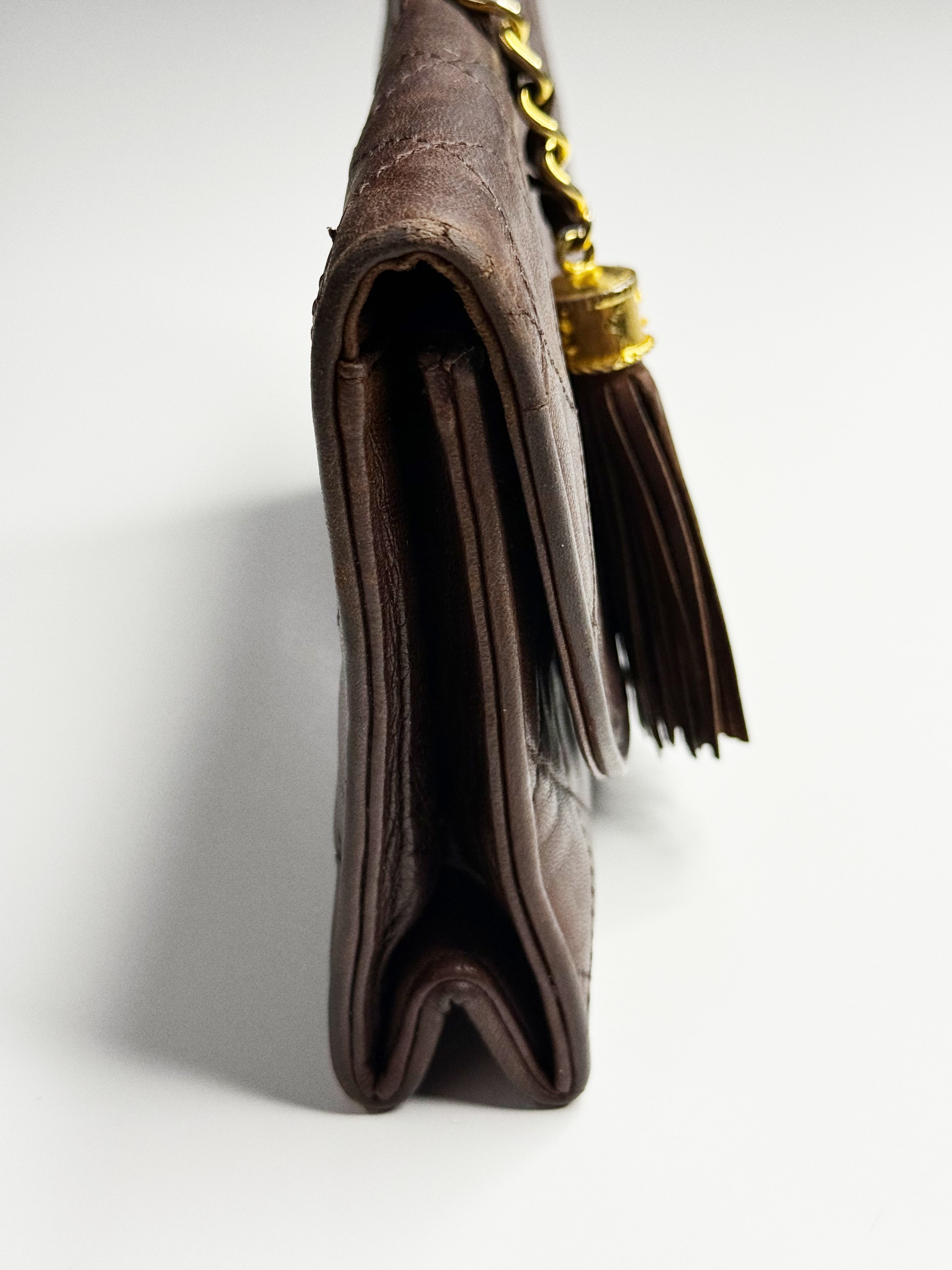 Chanel Vintage Quilted Tassel Bag