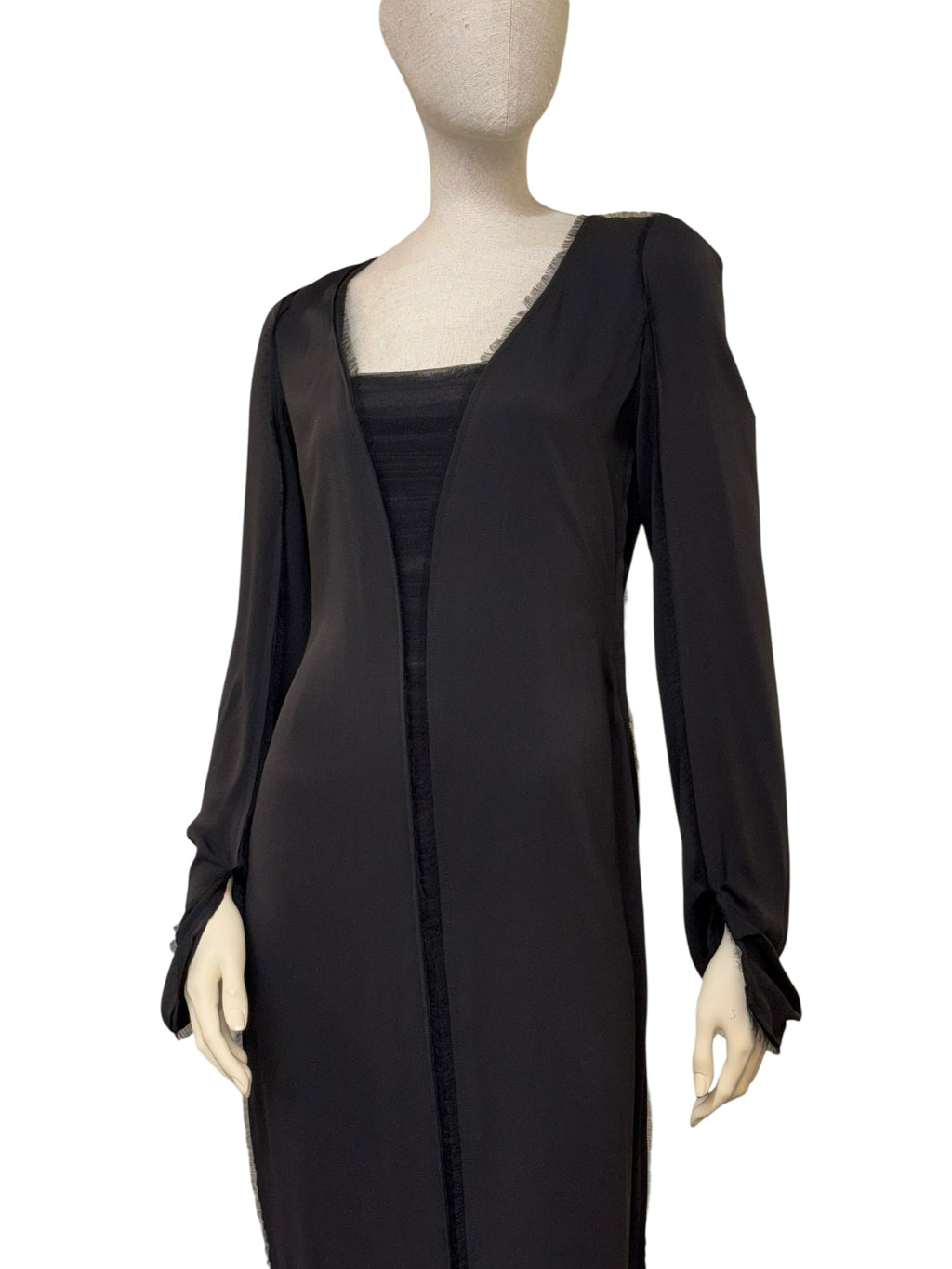 Yves Saint Laurent Rive Gauche Silk Dress