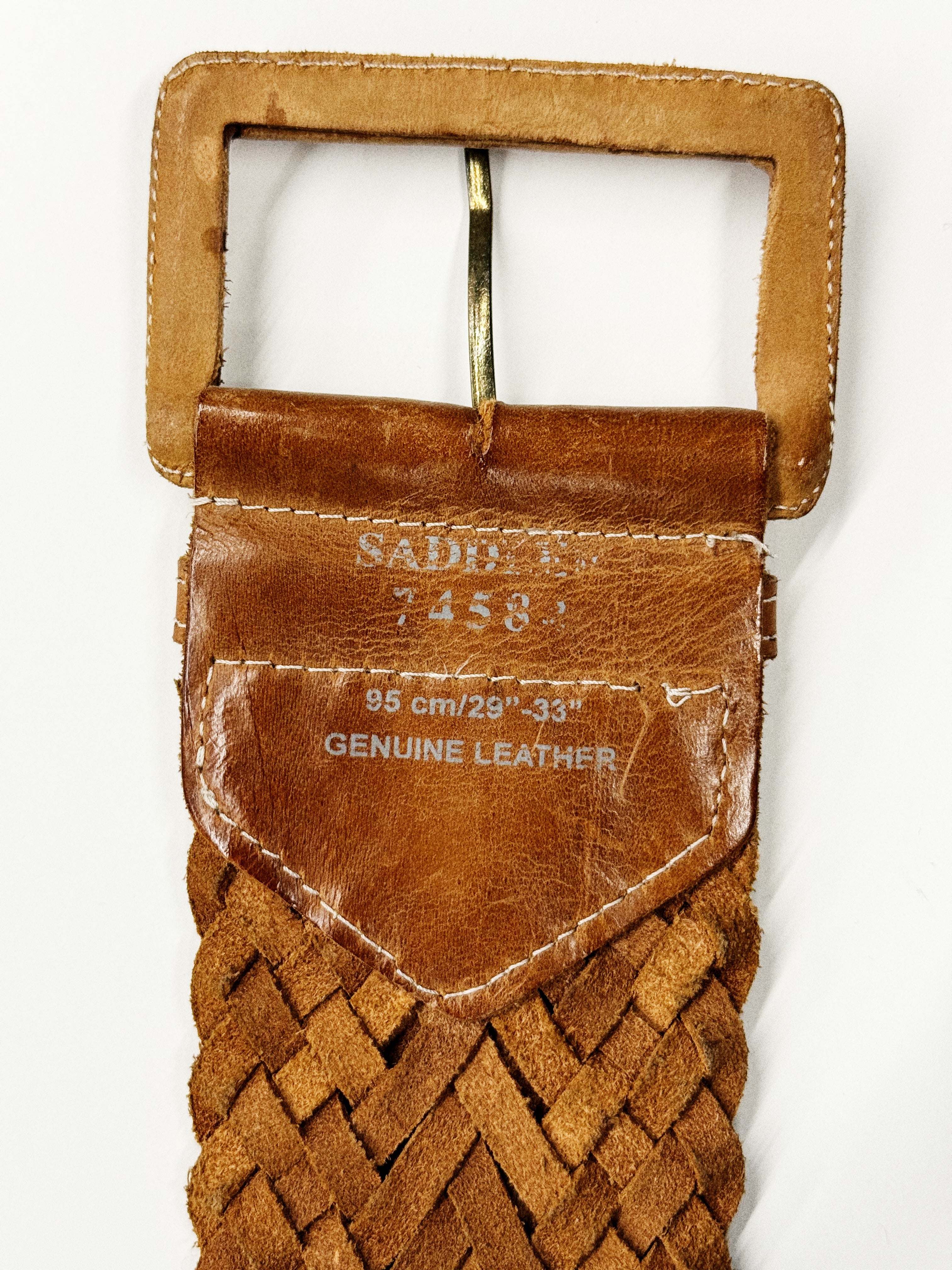 Saddler Braided Belt