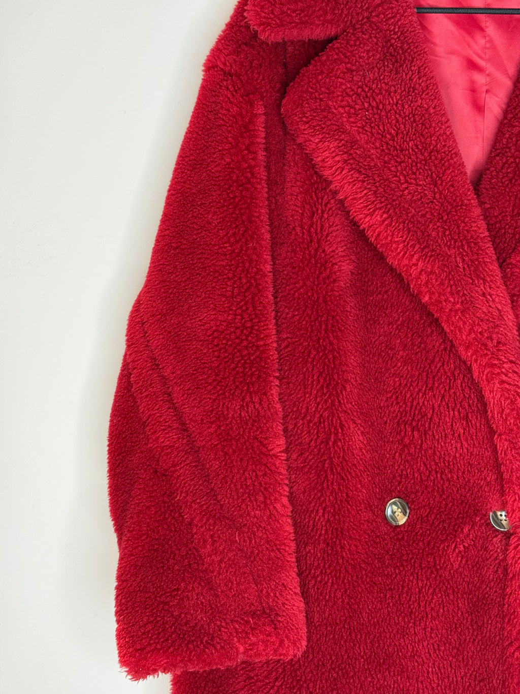 COCO Oversized Faux Shearling Coat -L