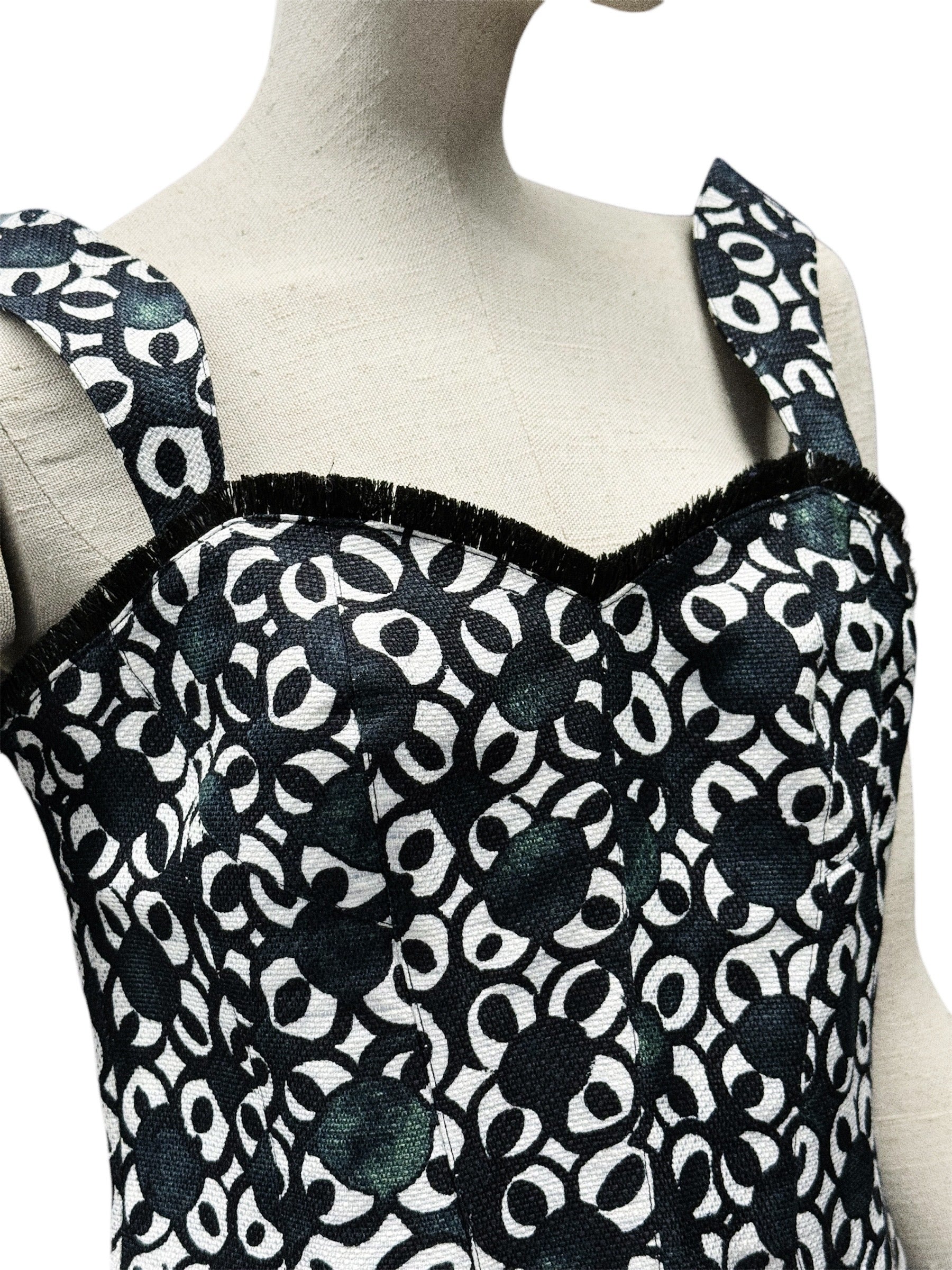 Mugler Patterned Mini Dress