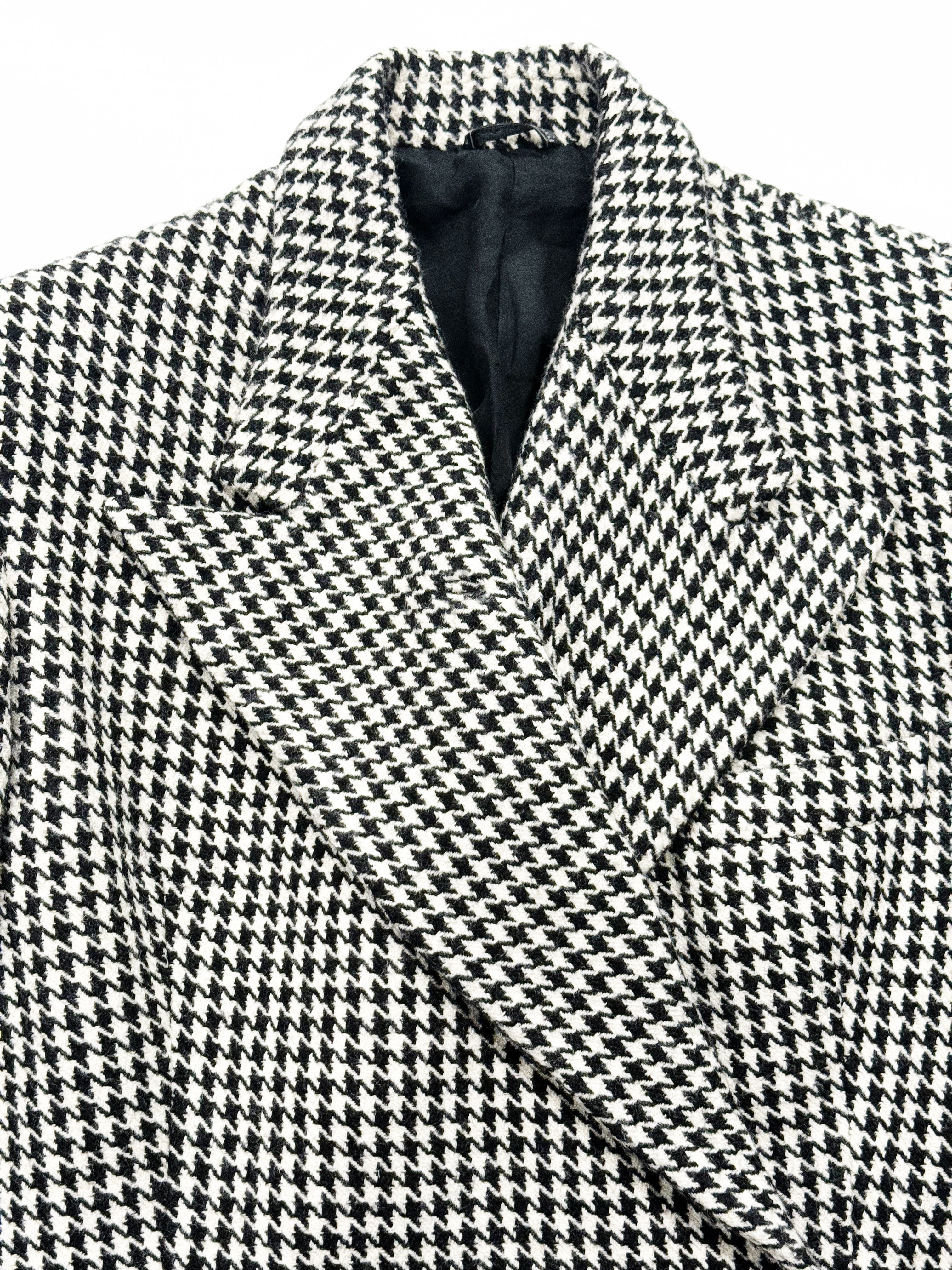 Gianni Versace Houndstooth Wool Blazer