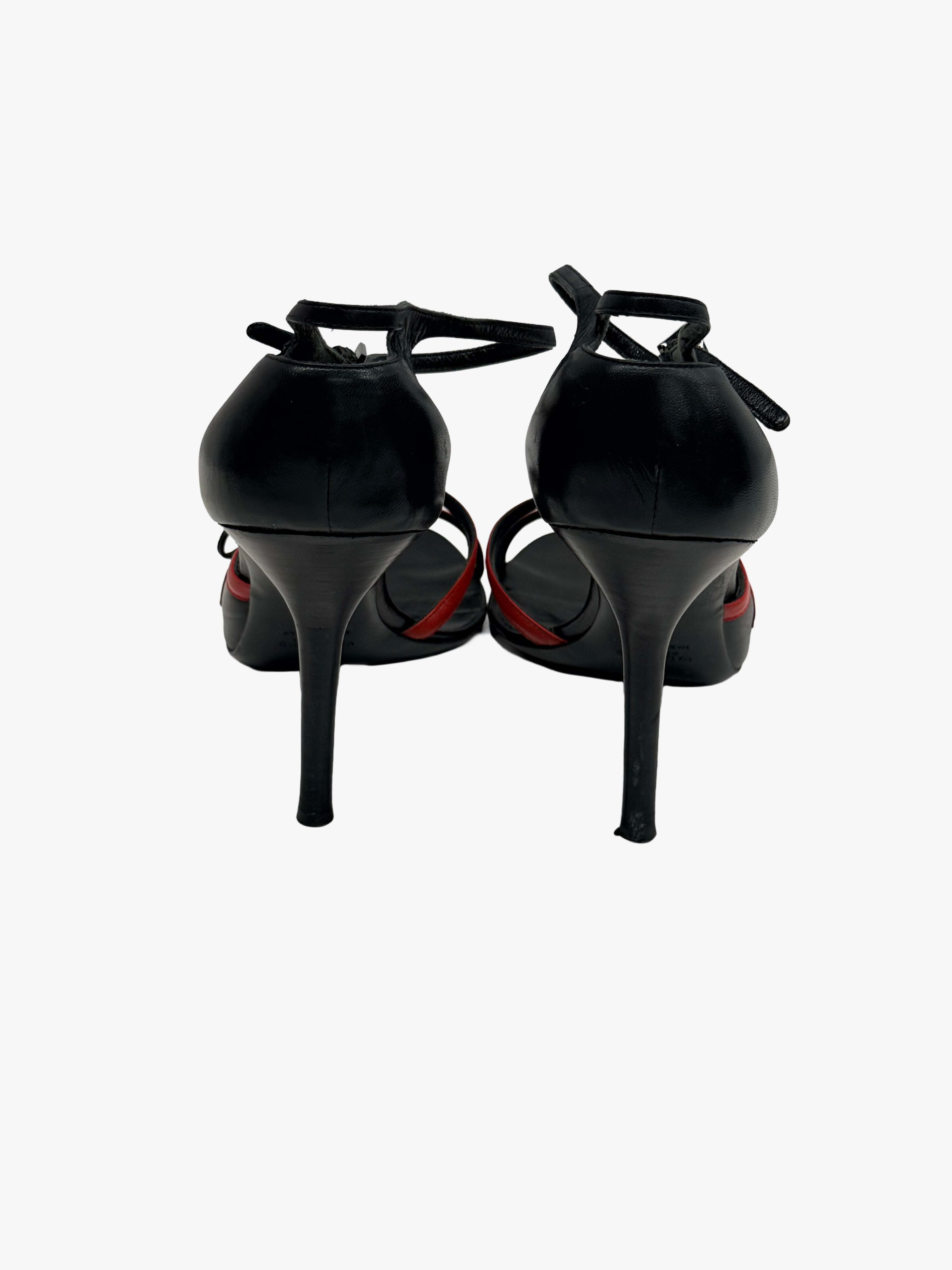 Valentino Garavani Leather Floral heels