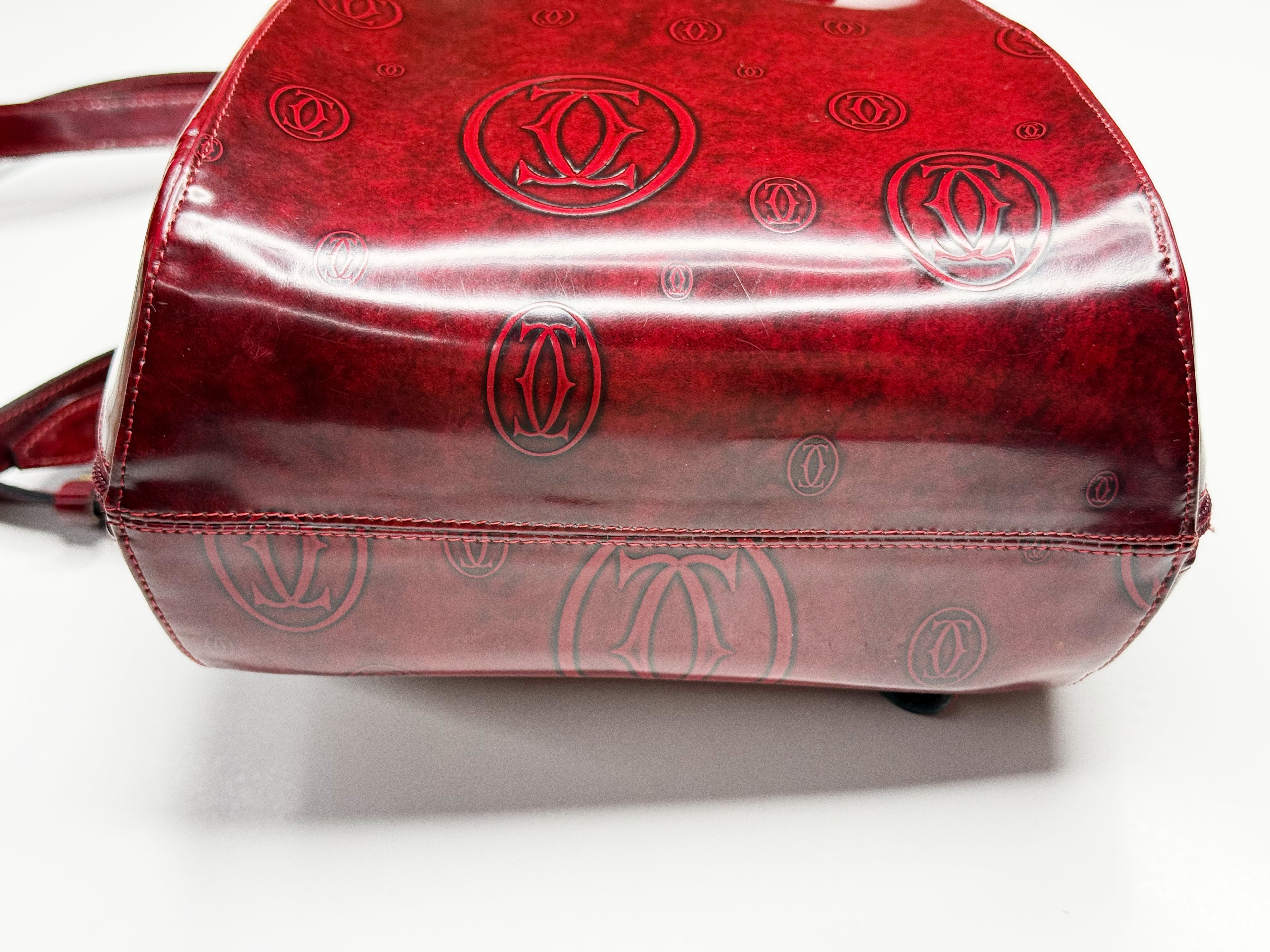 Cartier Happy Birthday Backpack – Bordeaux Red Calf Leather