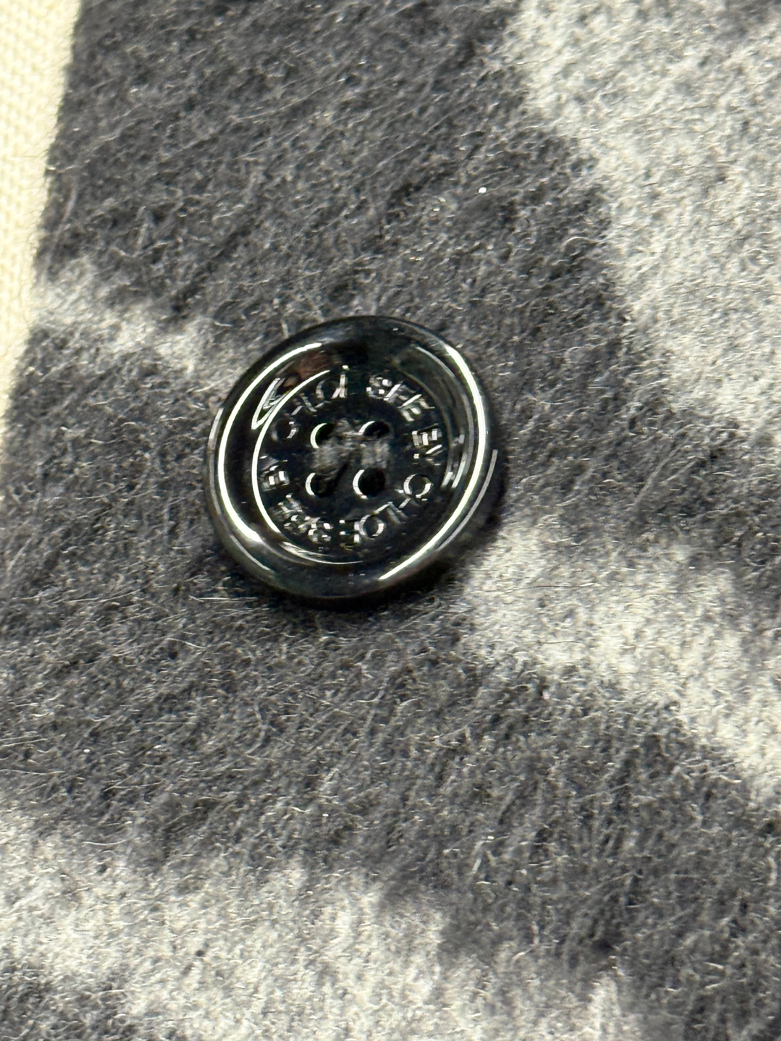 See by Chloé Wool-Blend Zebra Jacket