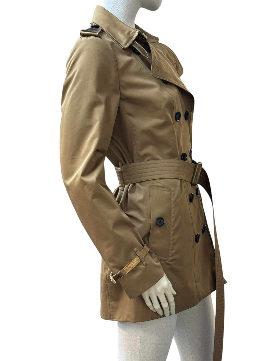 BURBERRY PRORSUM London Short Trench Coat - EU 40