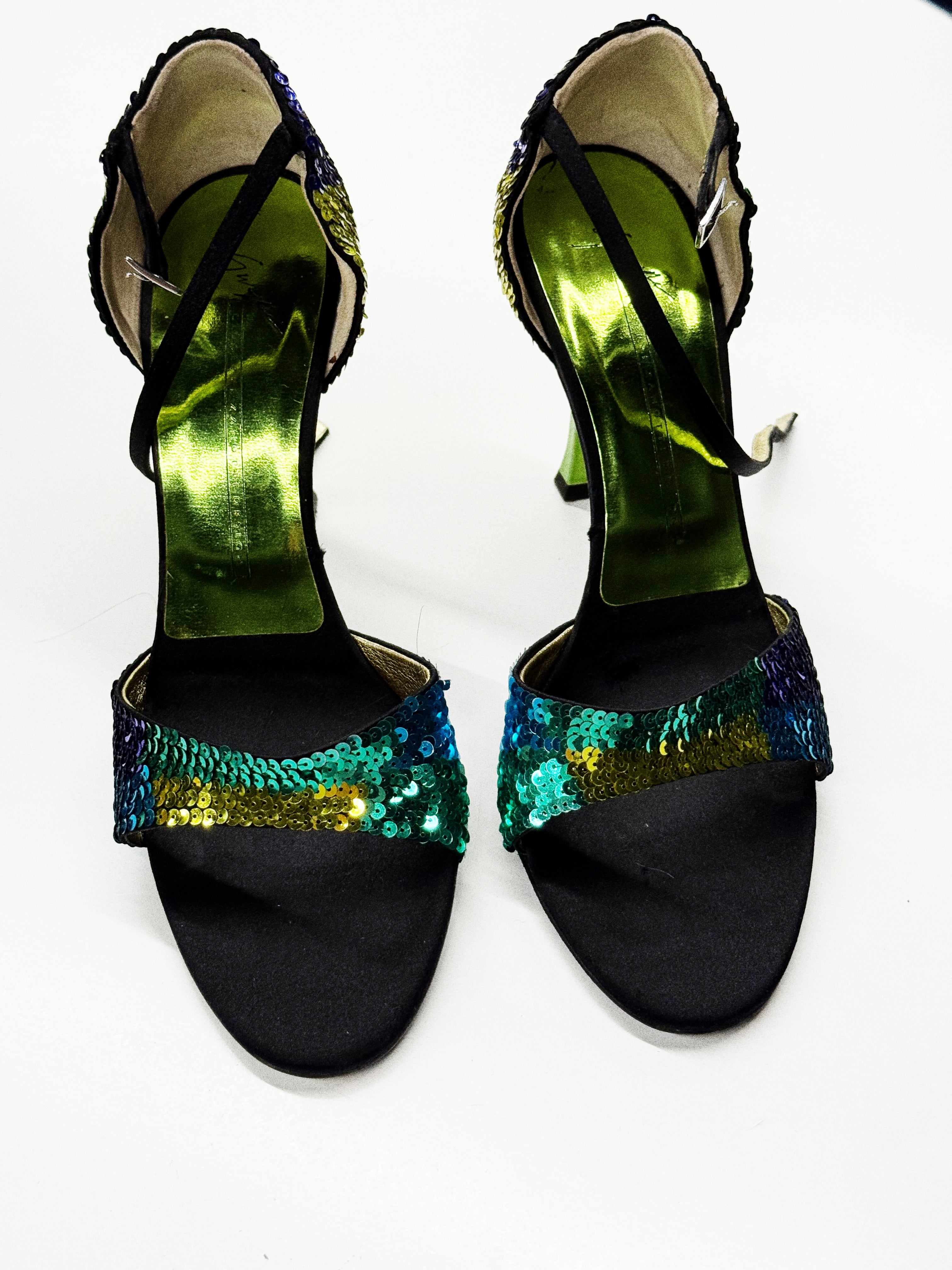 Giuseppe Zanotti Sequin Sandals