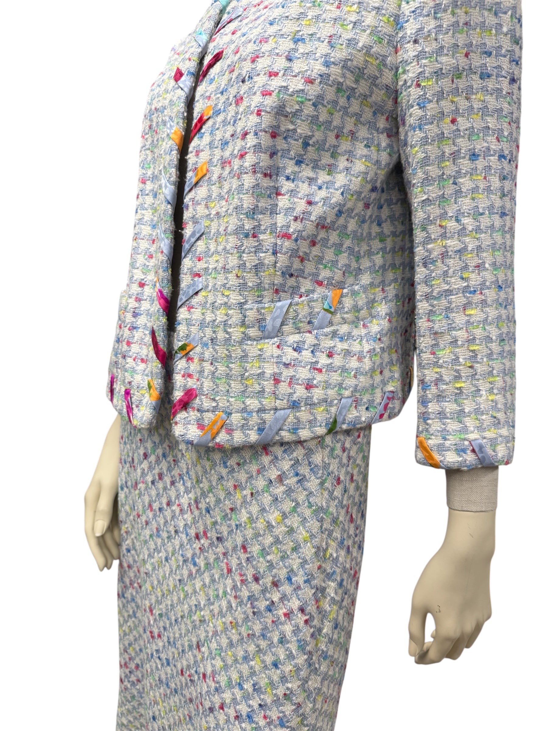 ESCADA Tweed Jacket and Skirt Set