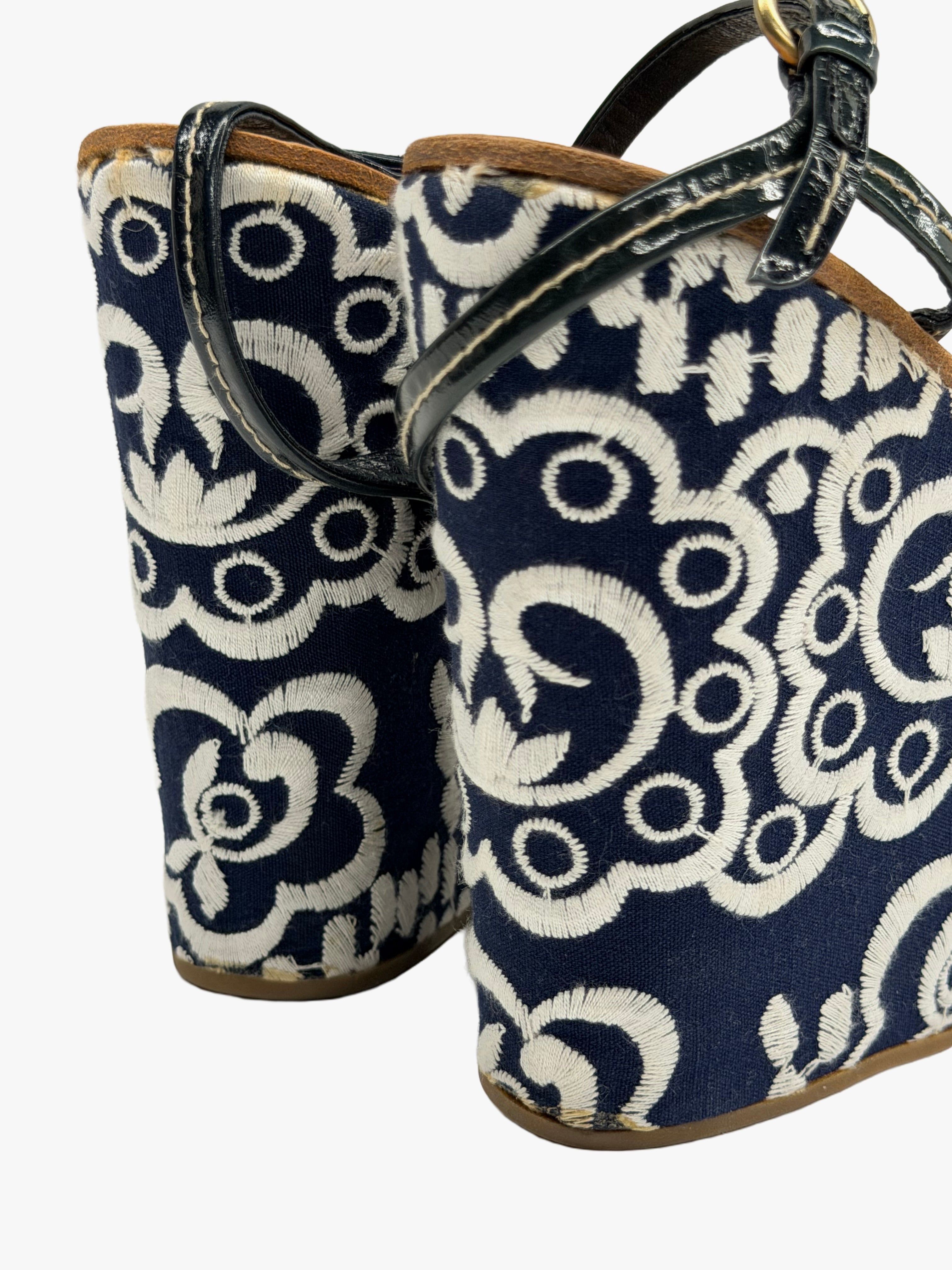 Miu Miu wedge sandals