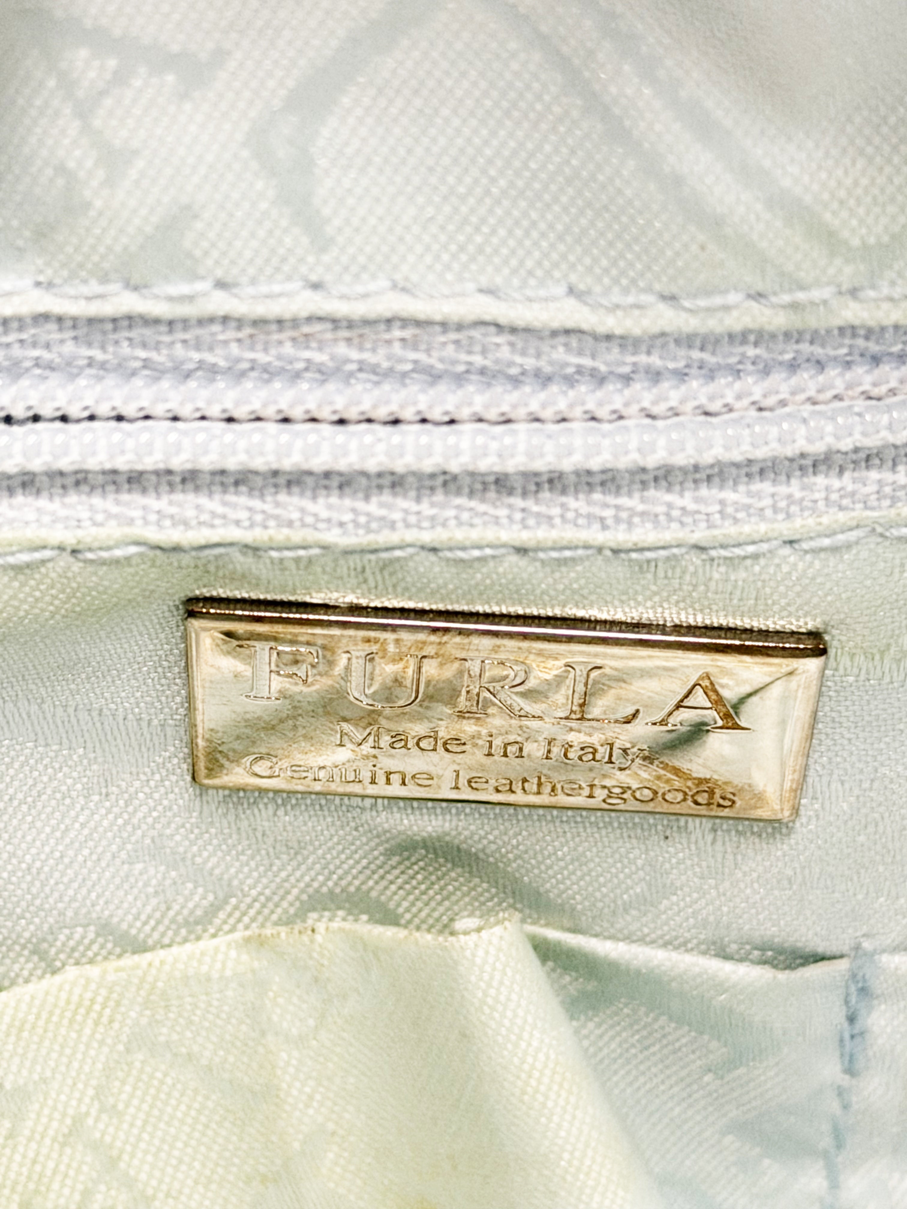 FURLA Patent Leather Shoulder Bag