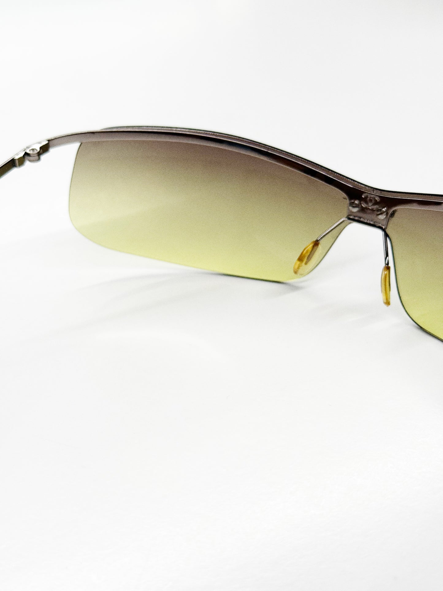 Vintage Chanel Gradient Shield Sunglasses