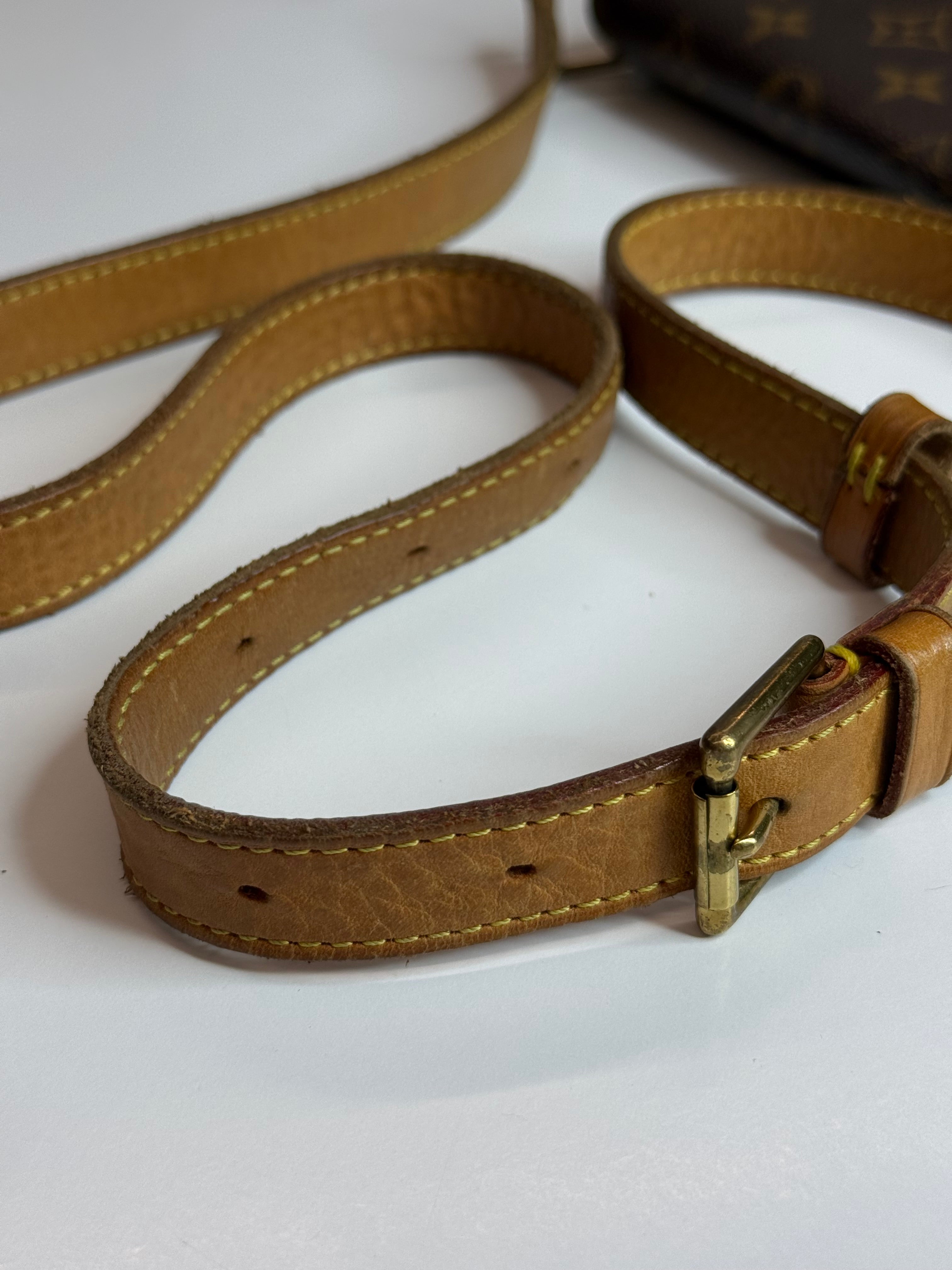 Louis Vuitton
Musette Tango leather handbag