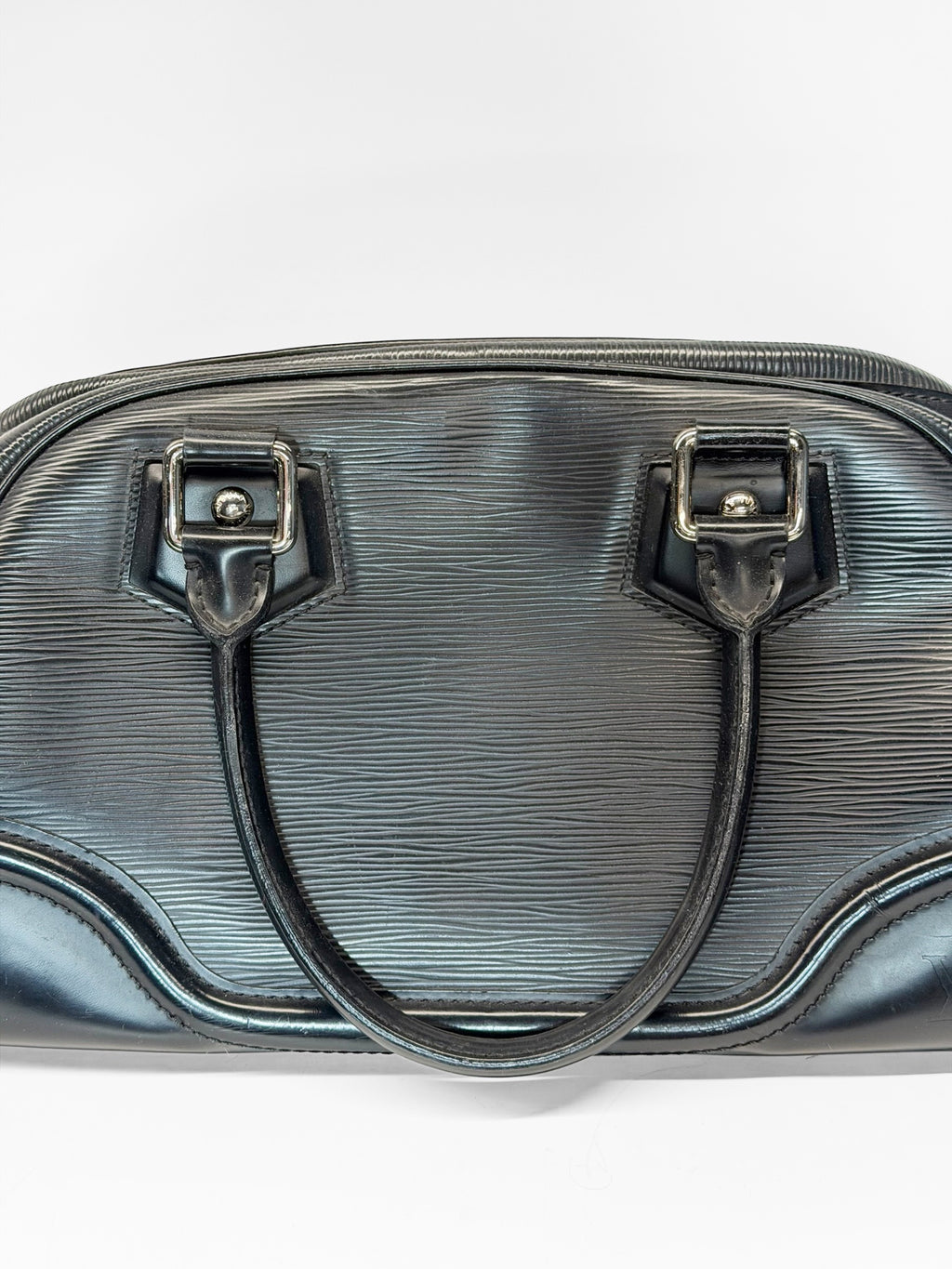 LOUIS VUITTON EPI LEATHER BOWLING BAG BLACK