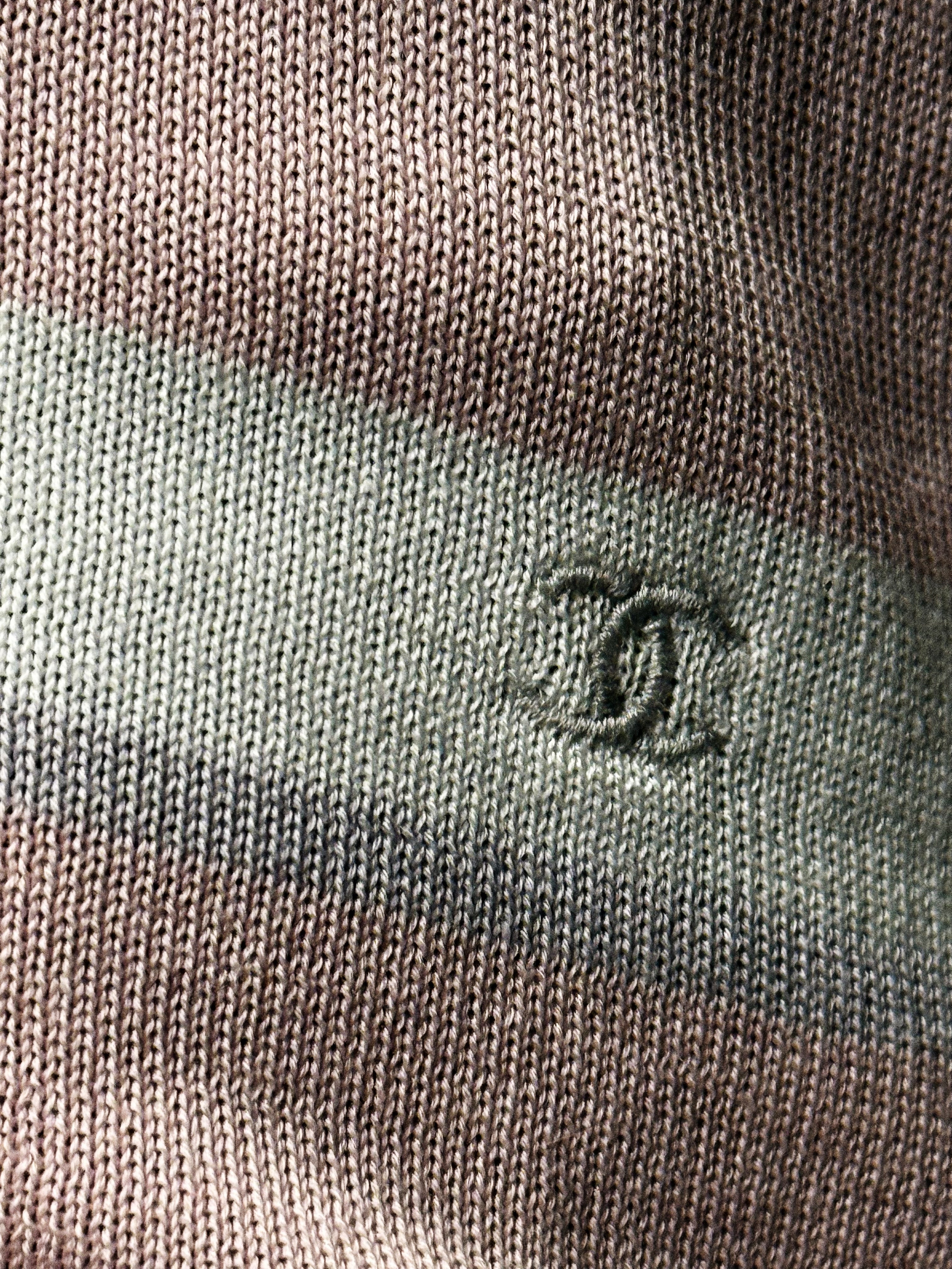 Chanel Pink Cotton Knit Twinset, Spring 2005 Collection