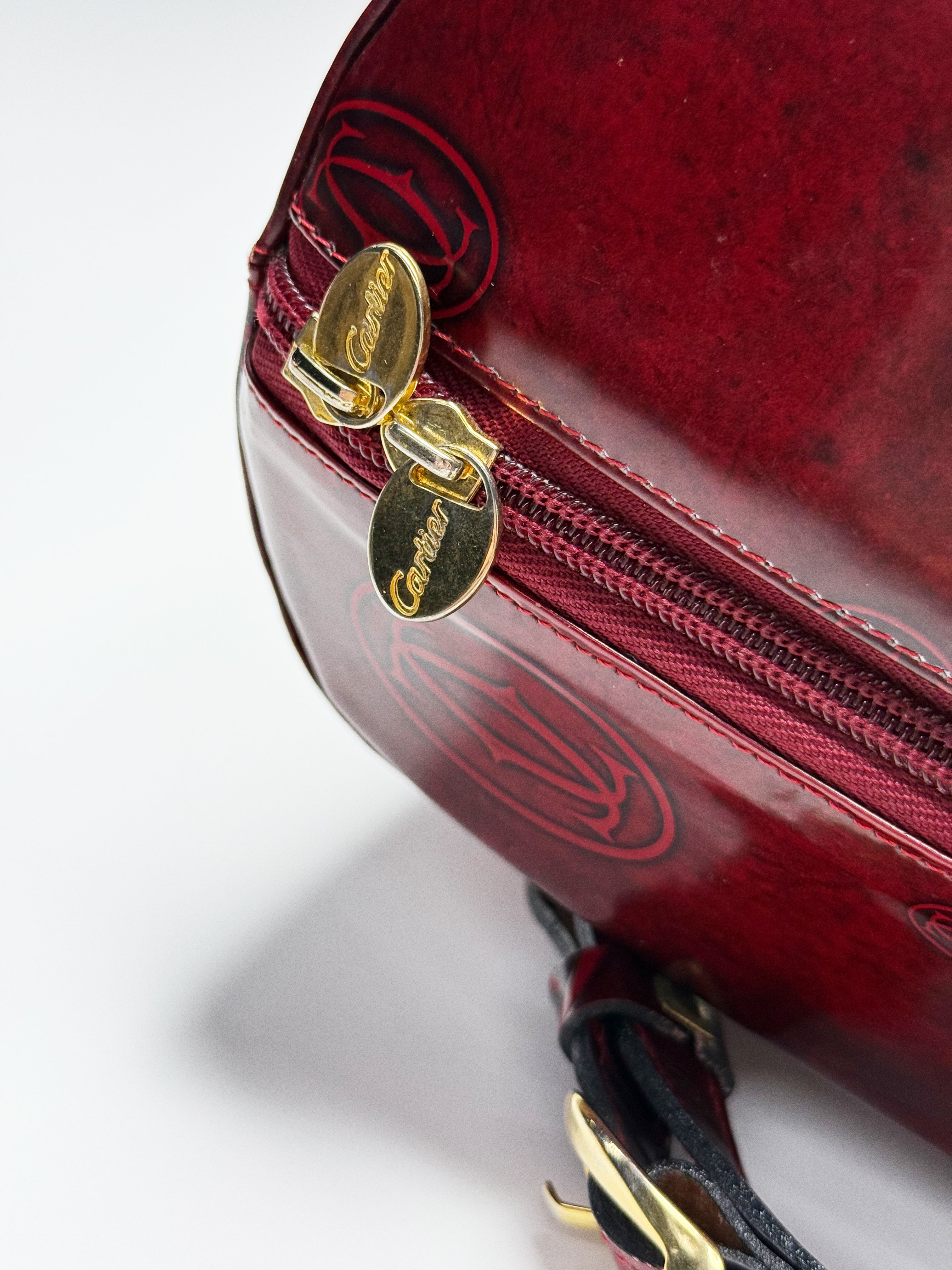 Cartier Happy Birthday Backpack – Bordeaux Red Calf Leather