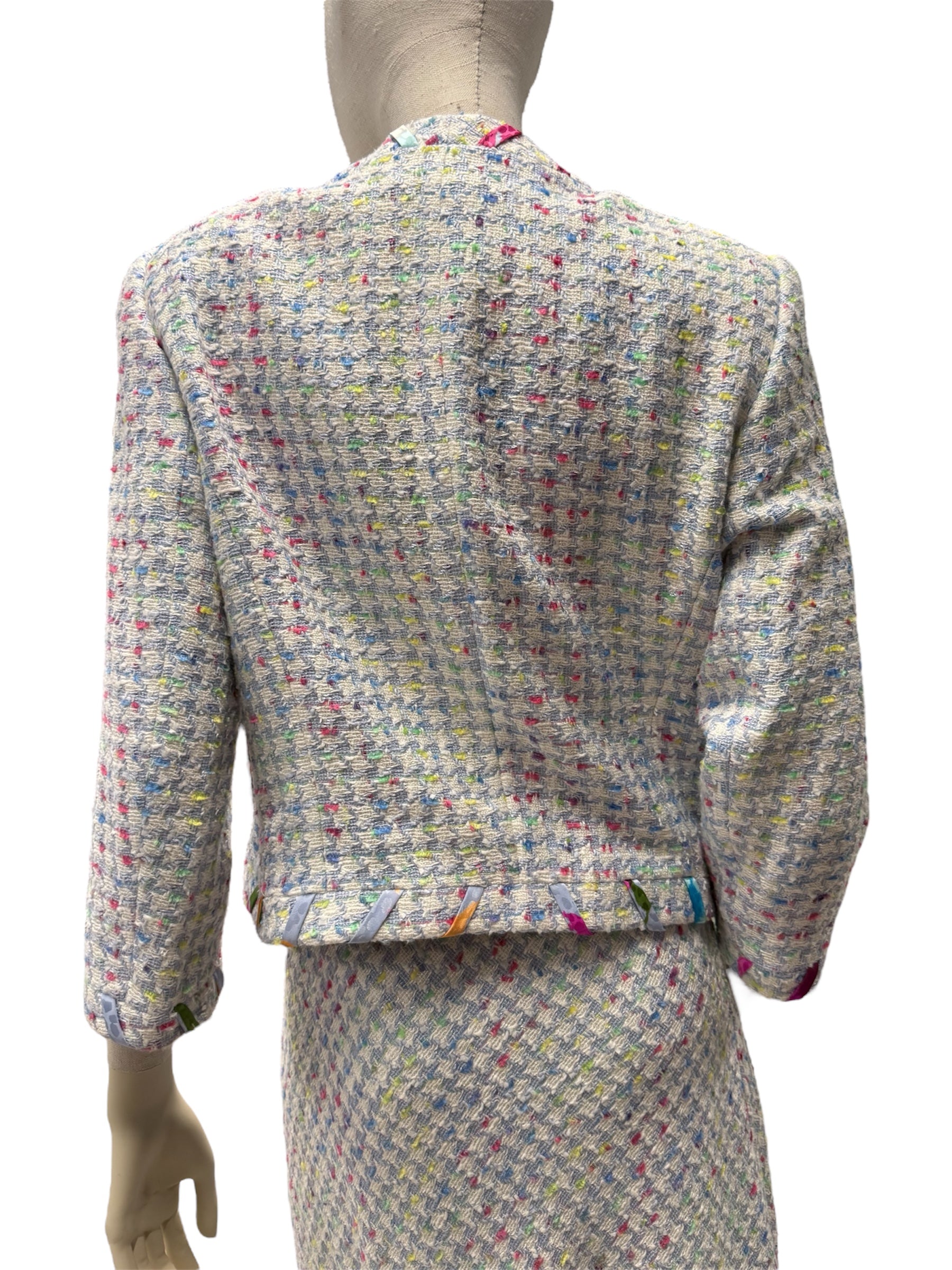 ESCADA Tweed Jacket and Skirt Set