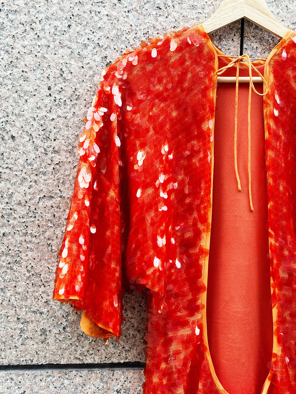 ROTATE Sequin Dress in Red