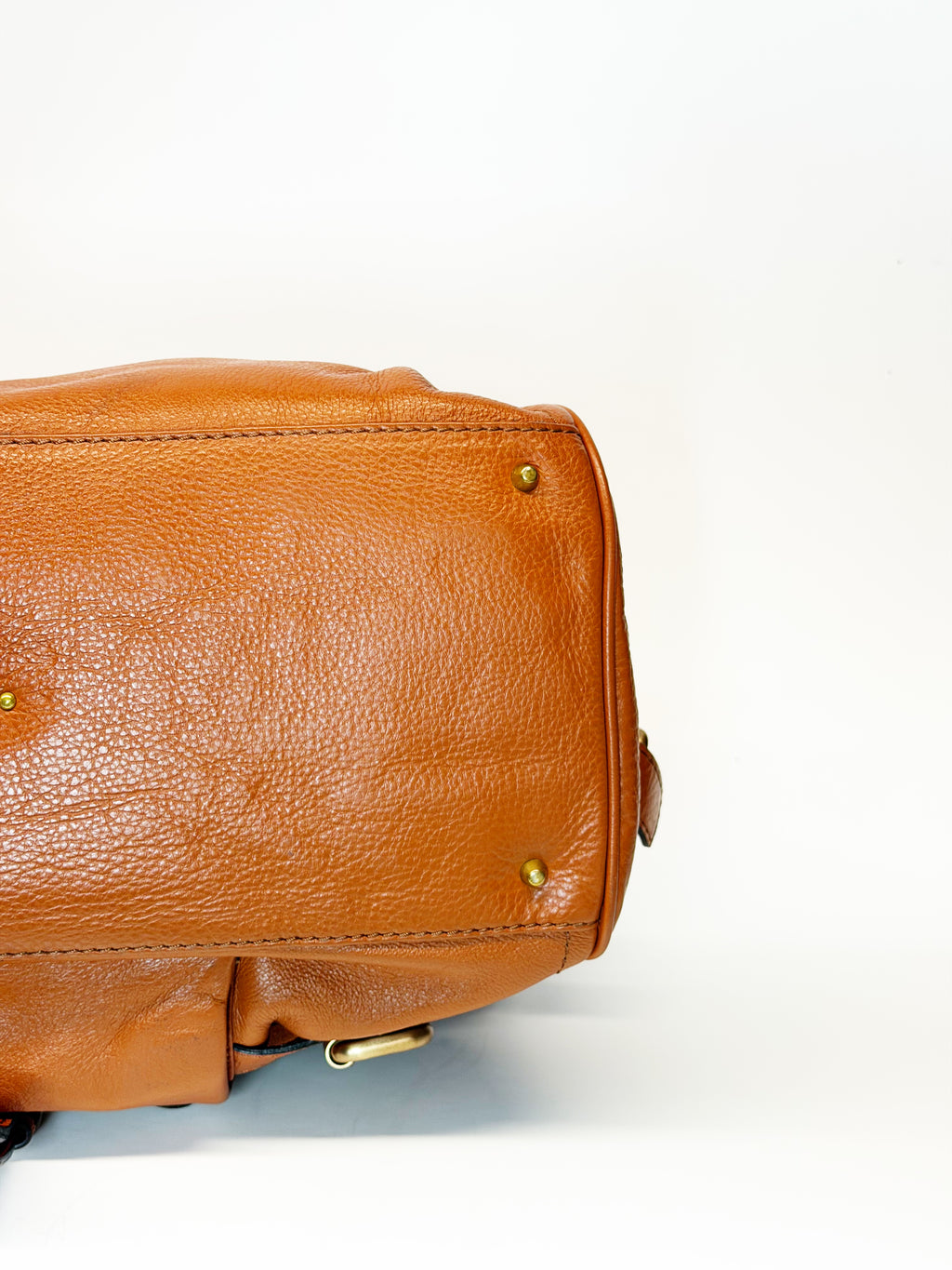 Chloé Paddington Medium Leather Bag Tan Gold Hardware 2006