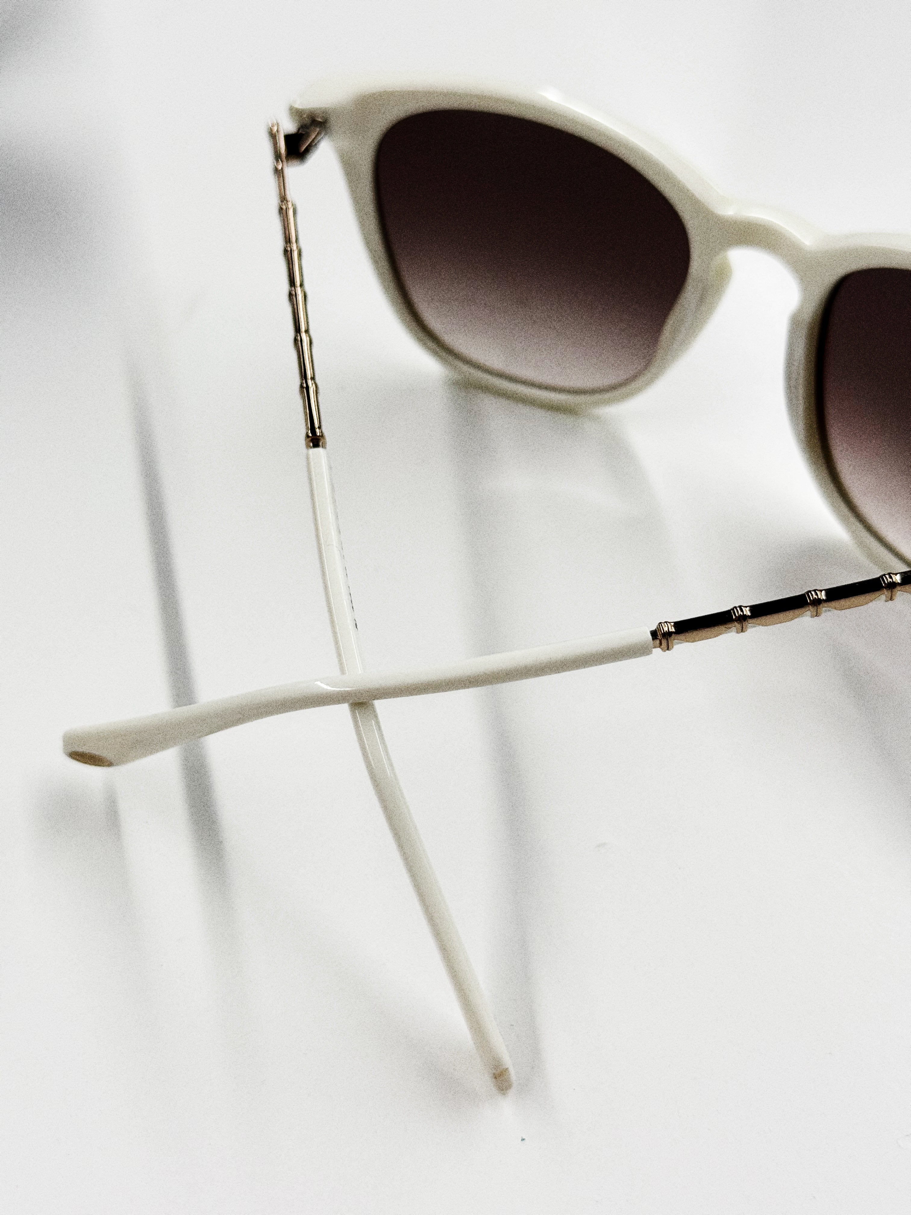 Balmain White Sunglasses