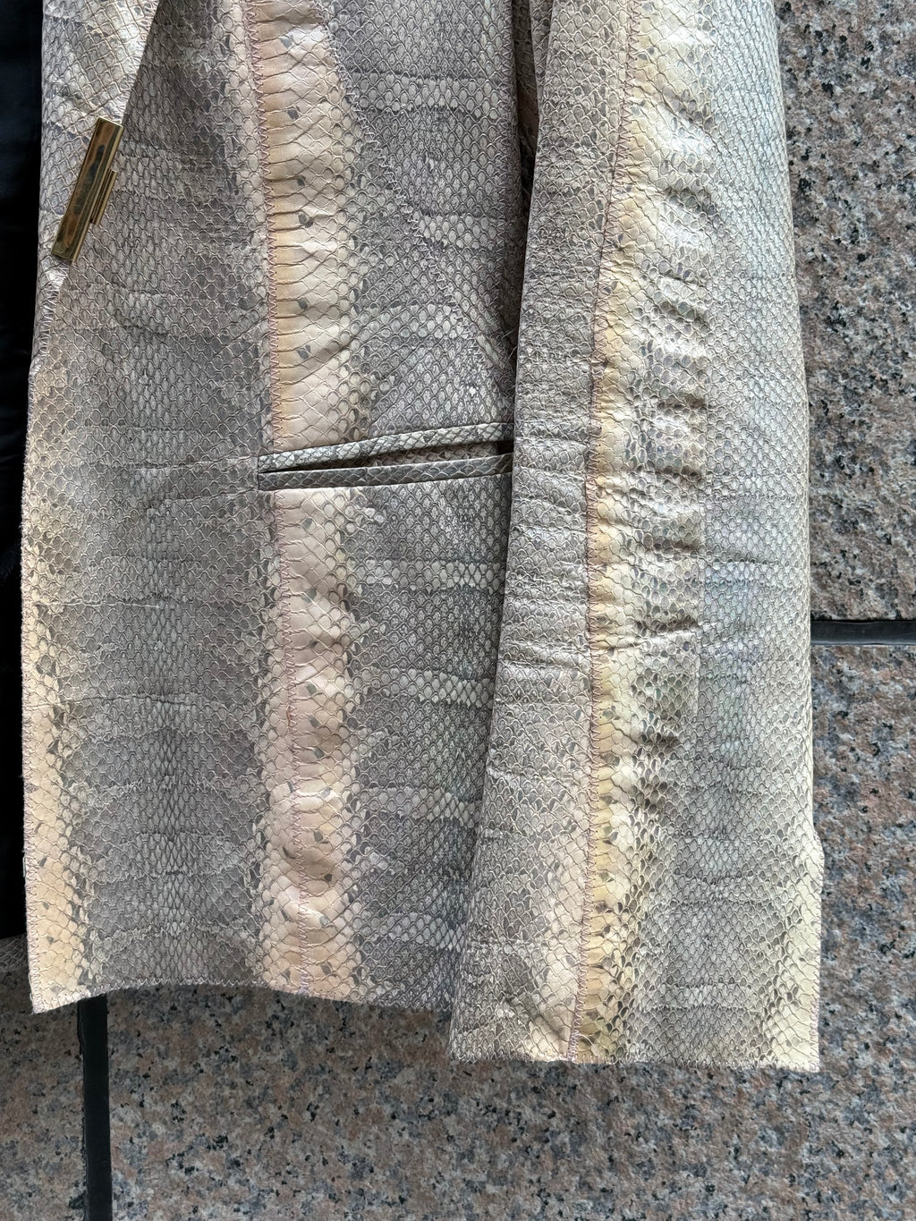 Roberto Cavalli Genuine Leather Blazer