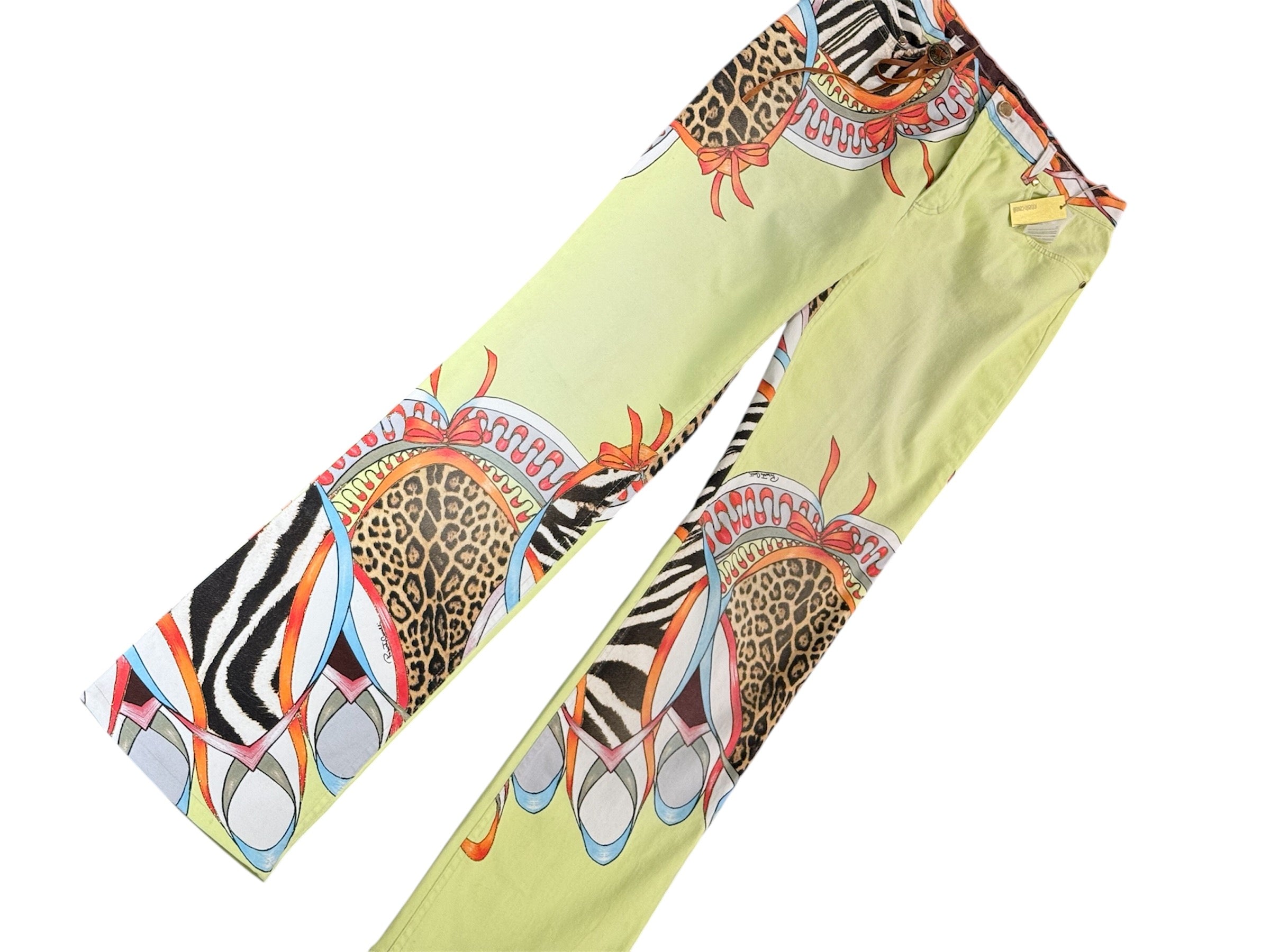 Roberto Cavalli Printed Pants