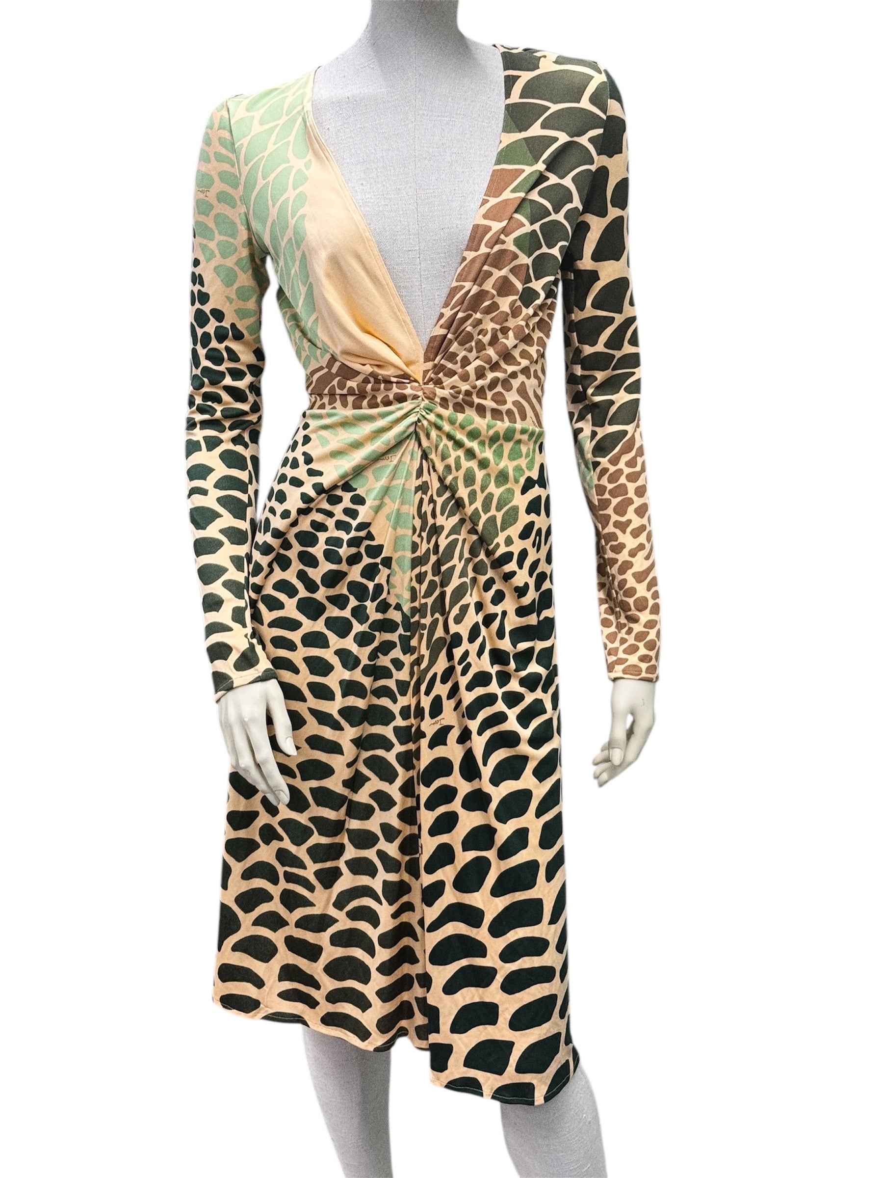 ISSA London Silk Print Dress