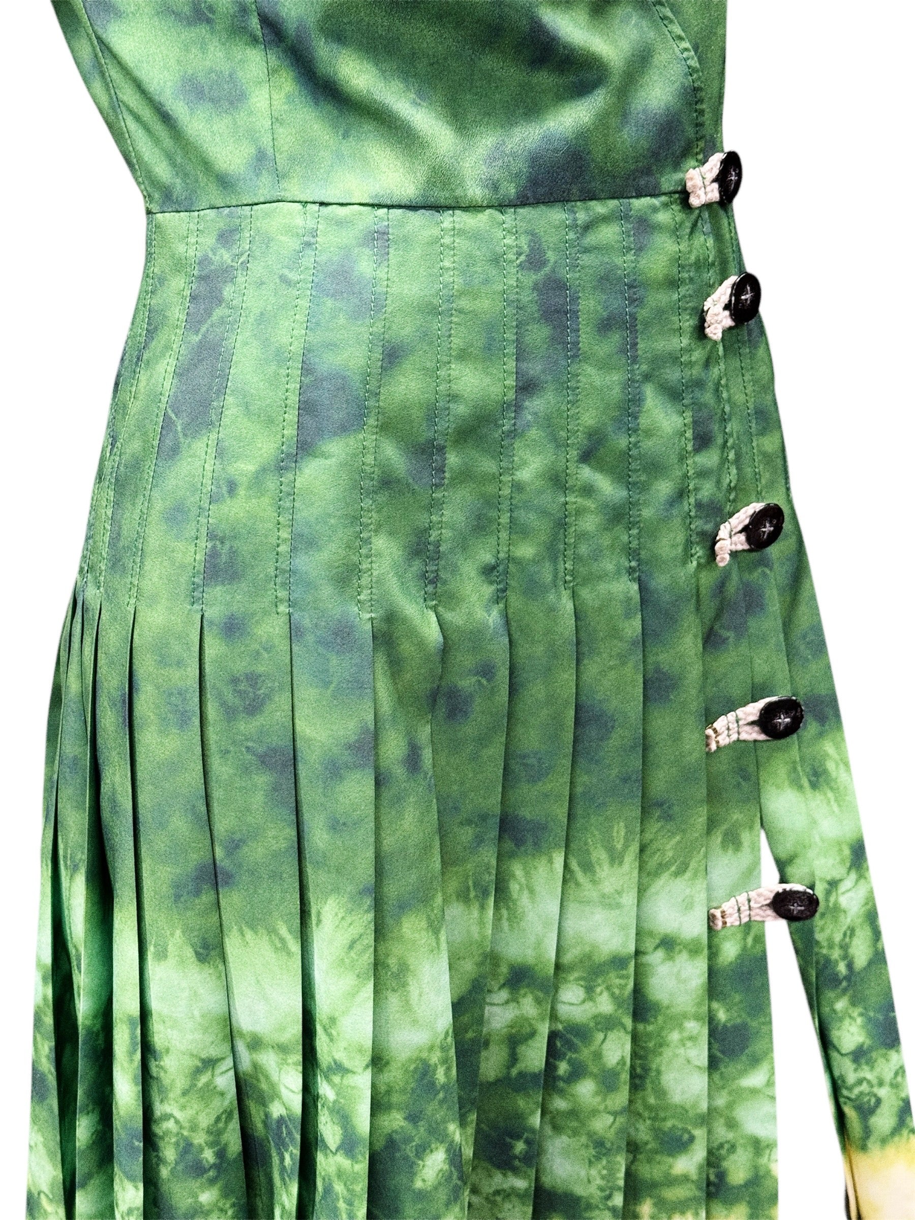 Altuzarra Draped Green Dress
