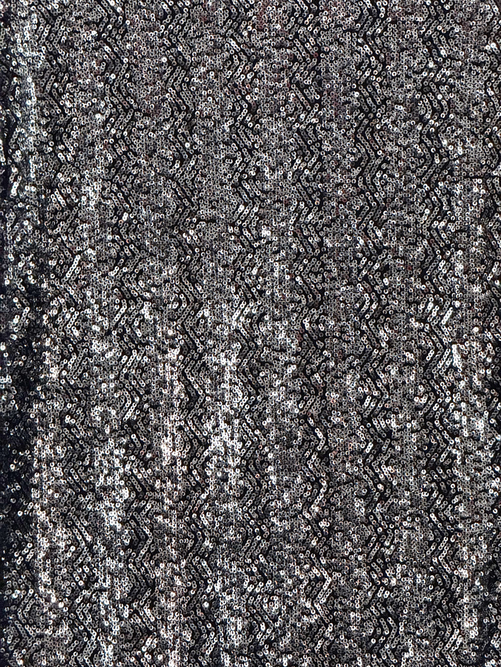 MAUD Silver Sequin Dress - EU 36