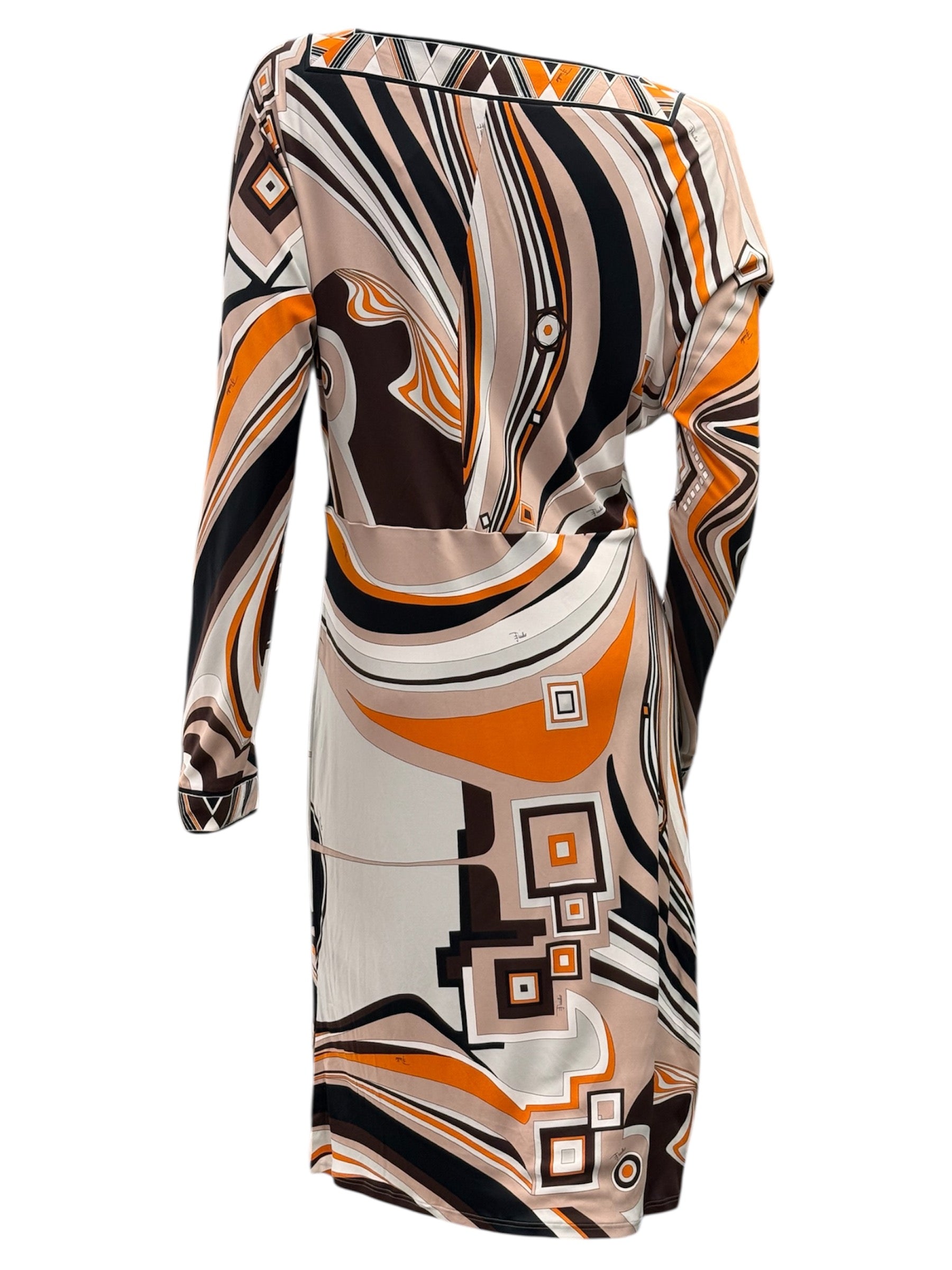 Emilio Pucci Geometric Print Dress