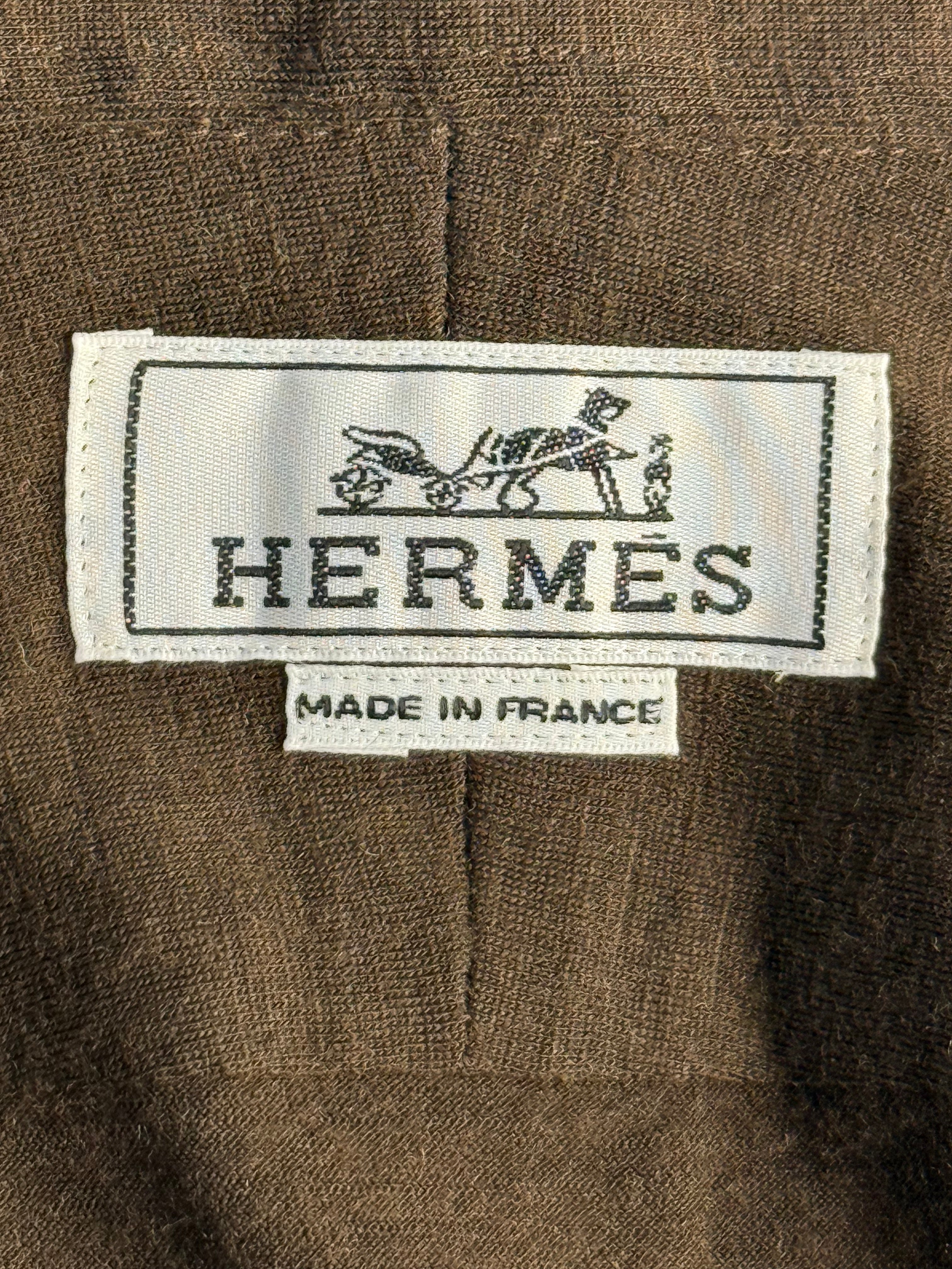 HERMÈS Wool Shirt – Made in France