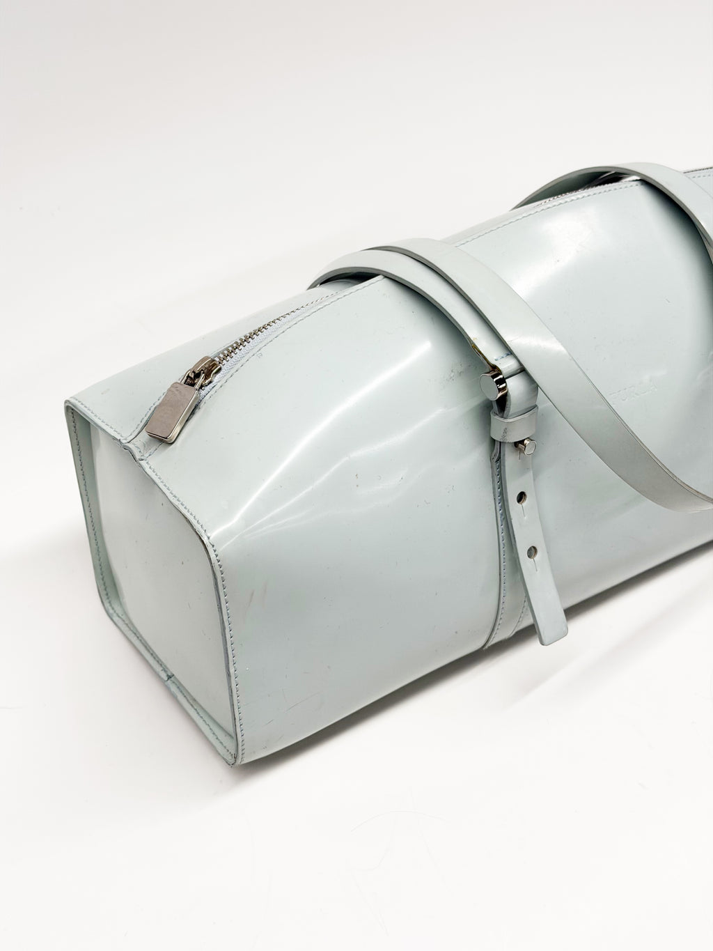 FURLA Patent Leather Shoulder Bag